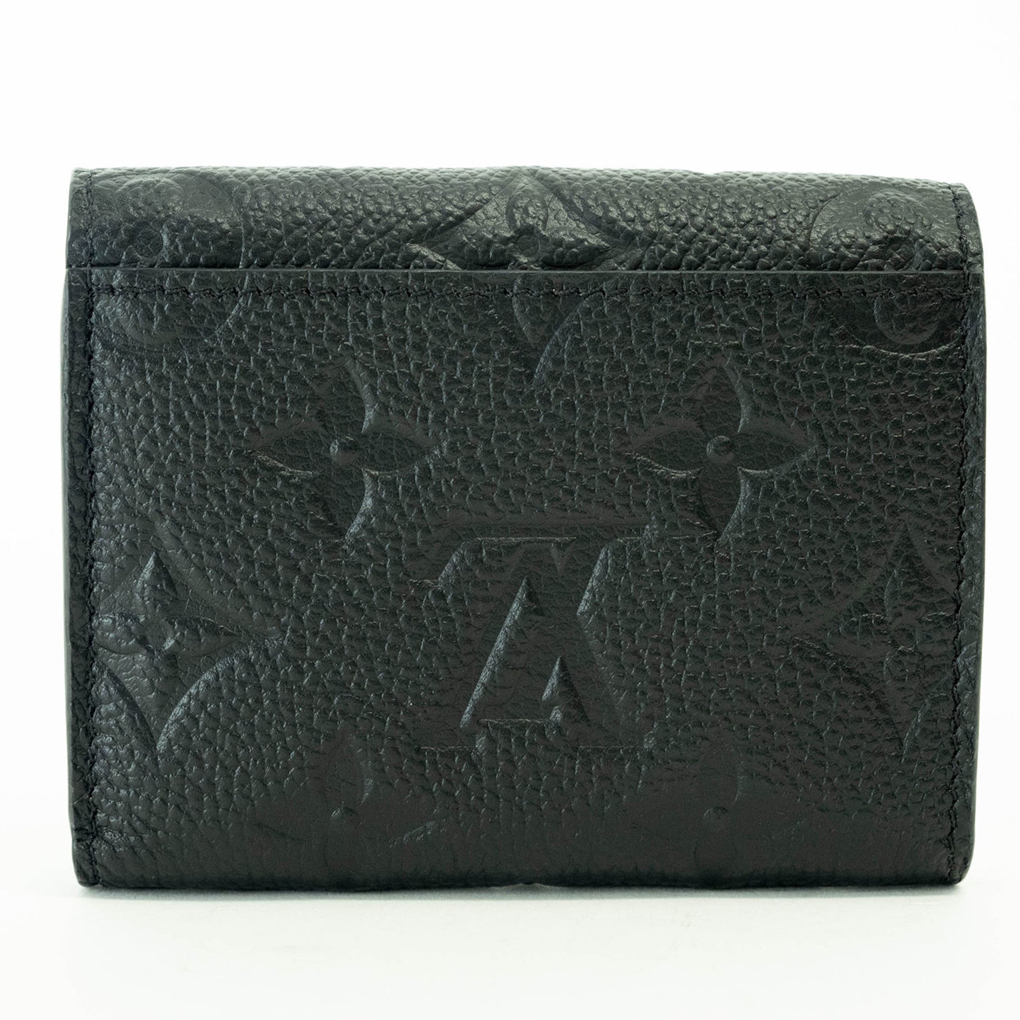 Louis Vuitton Noir Monogram Empreinte Wallet (Tri-Fold) (Pre-Owned)