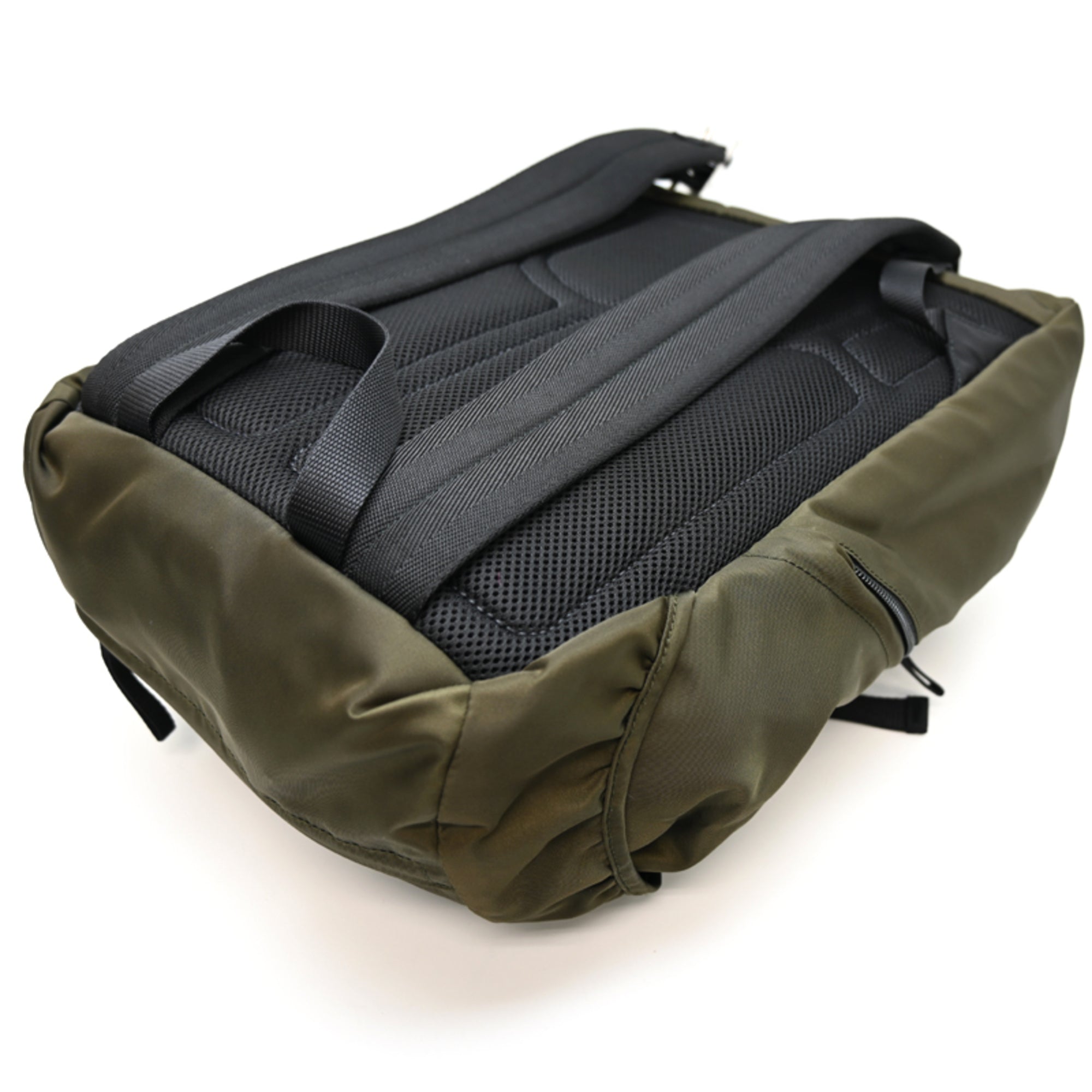 Prada Khaki Nylon Backpack (Pre-Owned)