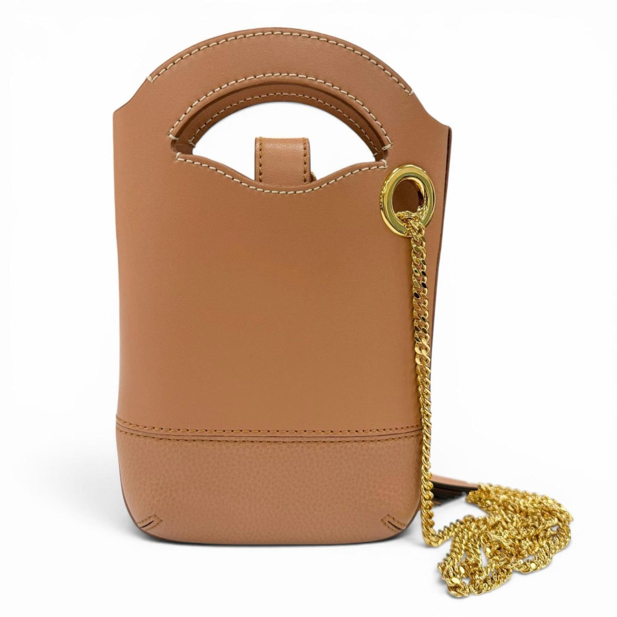 Chloé Brown Leather Shoulder Bag (Pre-Owned)