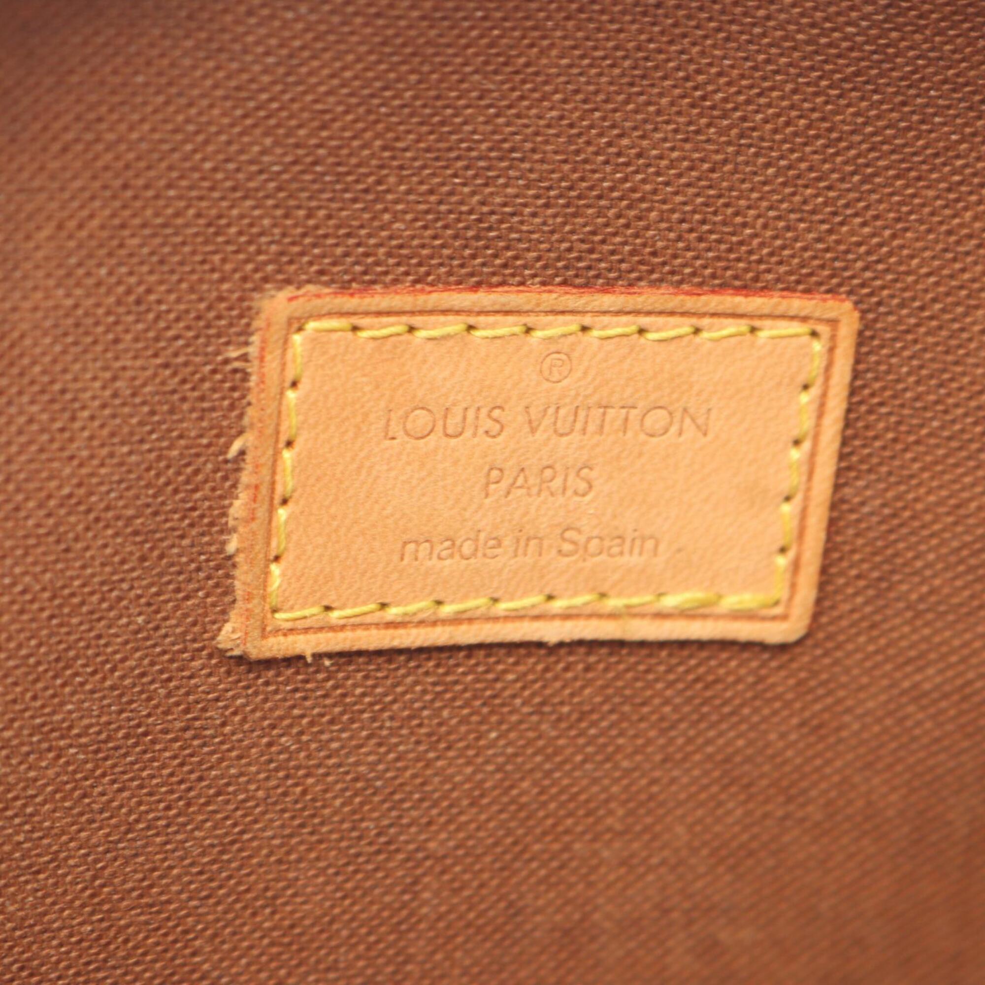 Louis Vuitton Brown Monogram Coated Canvas Leather Fanny Pack Sling Bag (Pre-Owned)