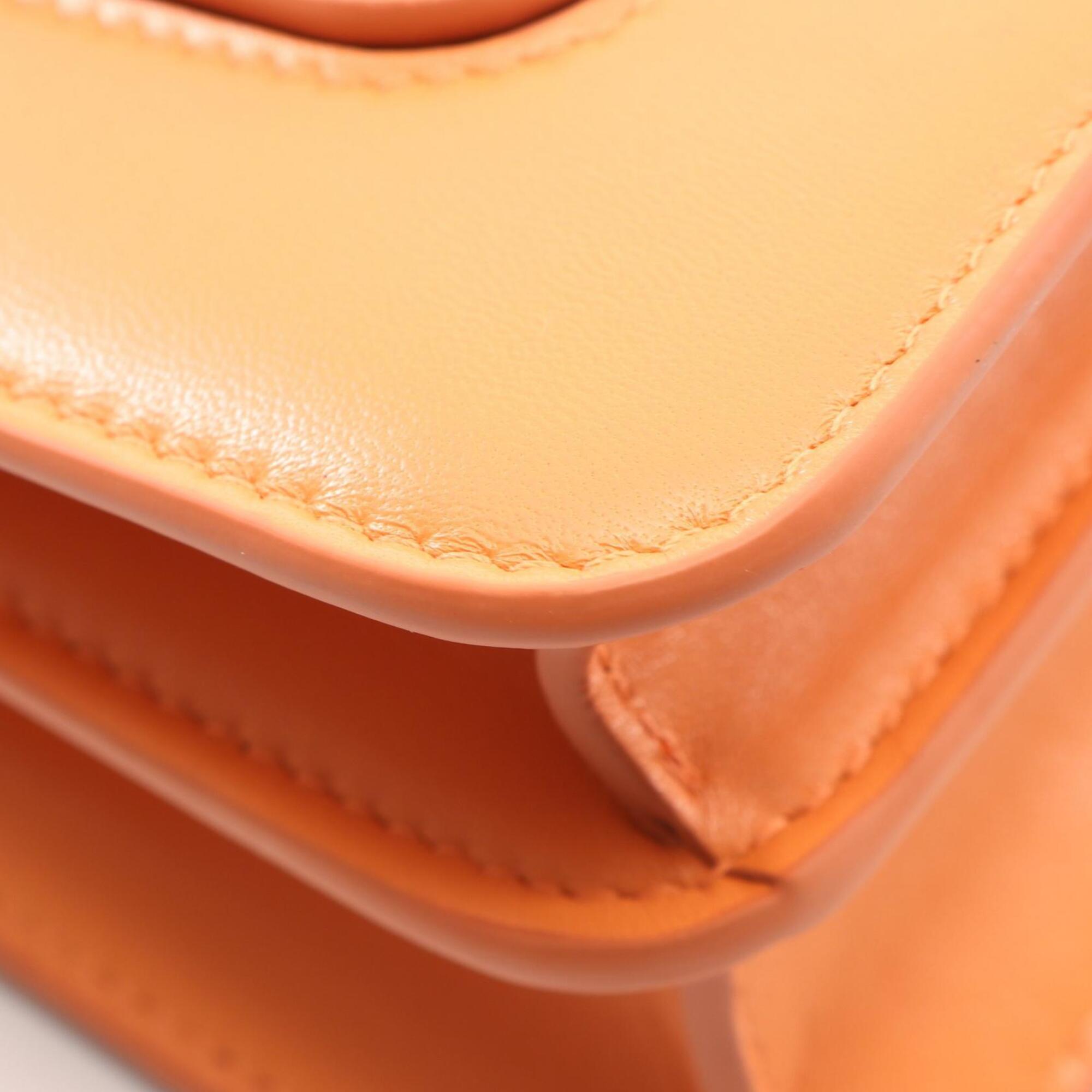 Bvlgari Orange Leather Handbag (Pre-Owned)