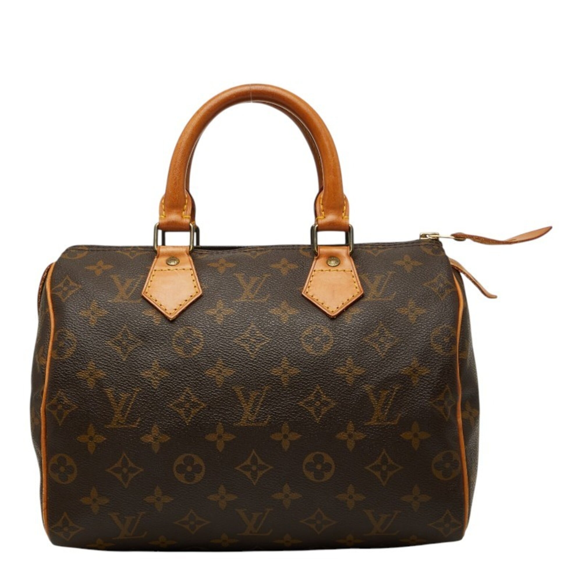 Louis Vuitton Brown Monogram Pvc Leather Boston Bag Handbag (Pre-Owned)