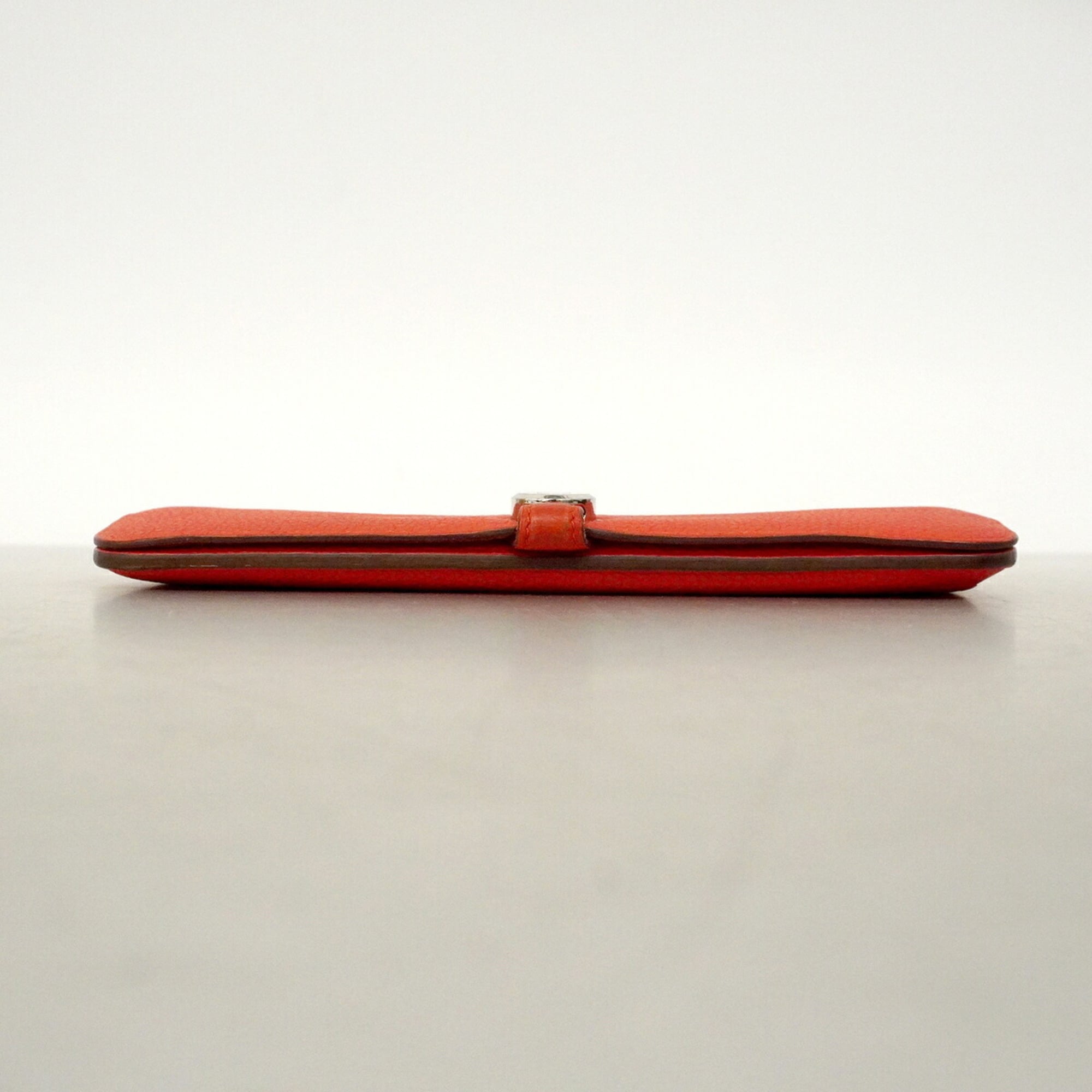 Hermes Capucine Togo Leather Long Wallet (Bi-Fold) (Pre-Owned)