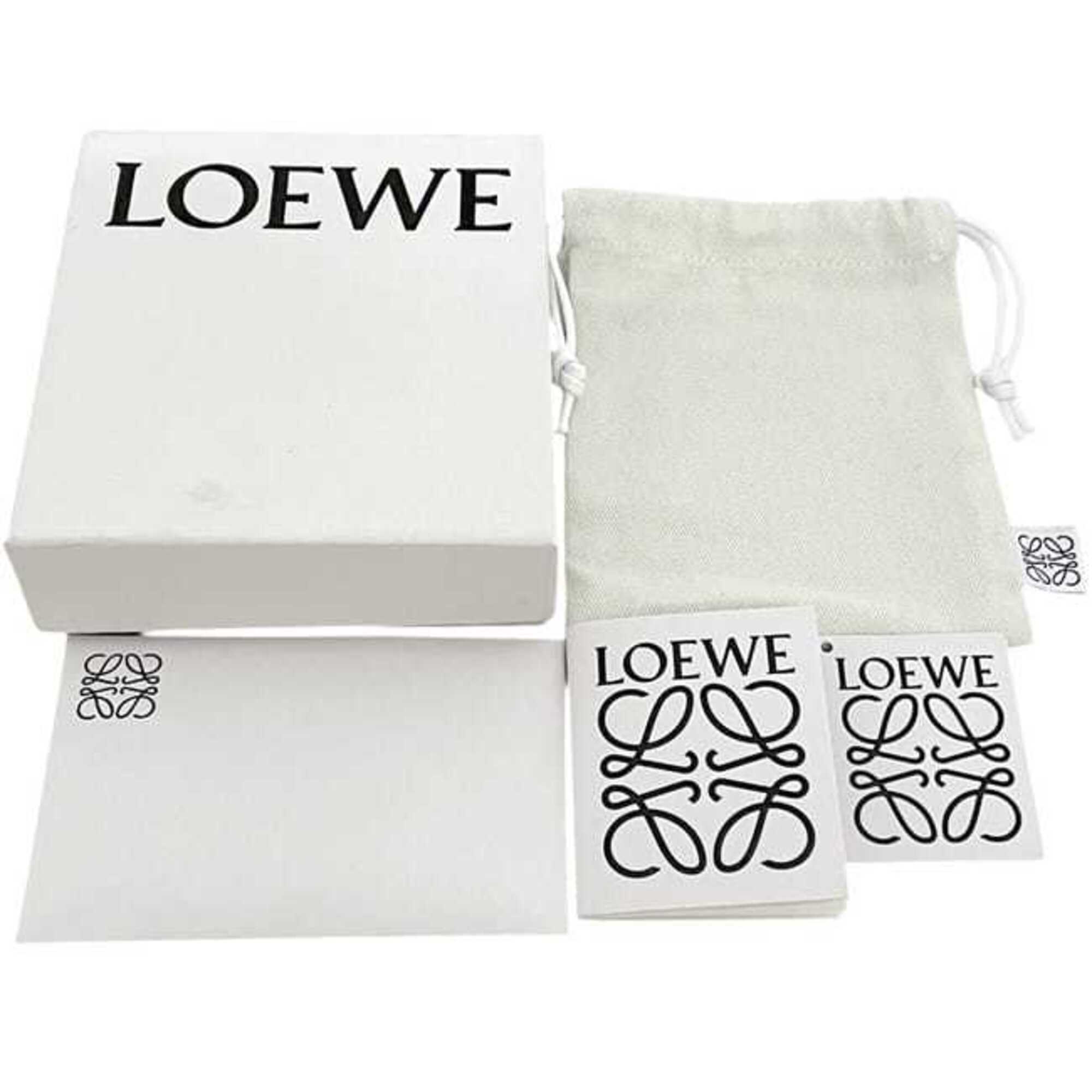 Loewe Black Leather Coin Purse/Coin Case (Pre-Owned)