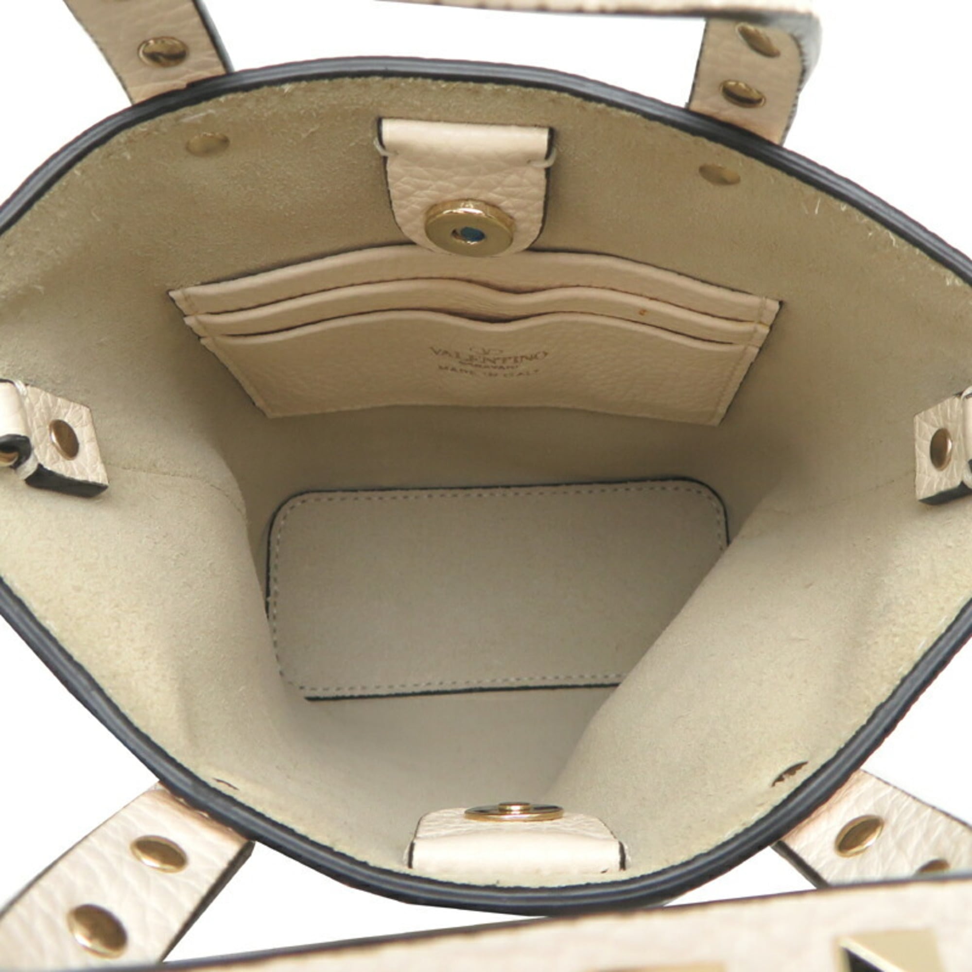 Valentino Garavani White Leather Handbag (Pre-Owned)