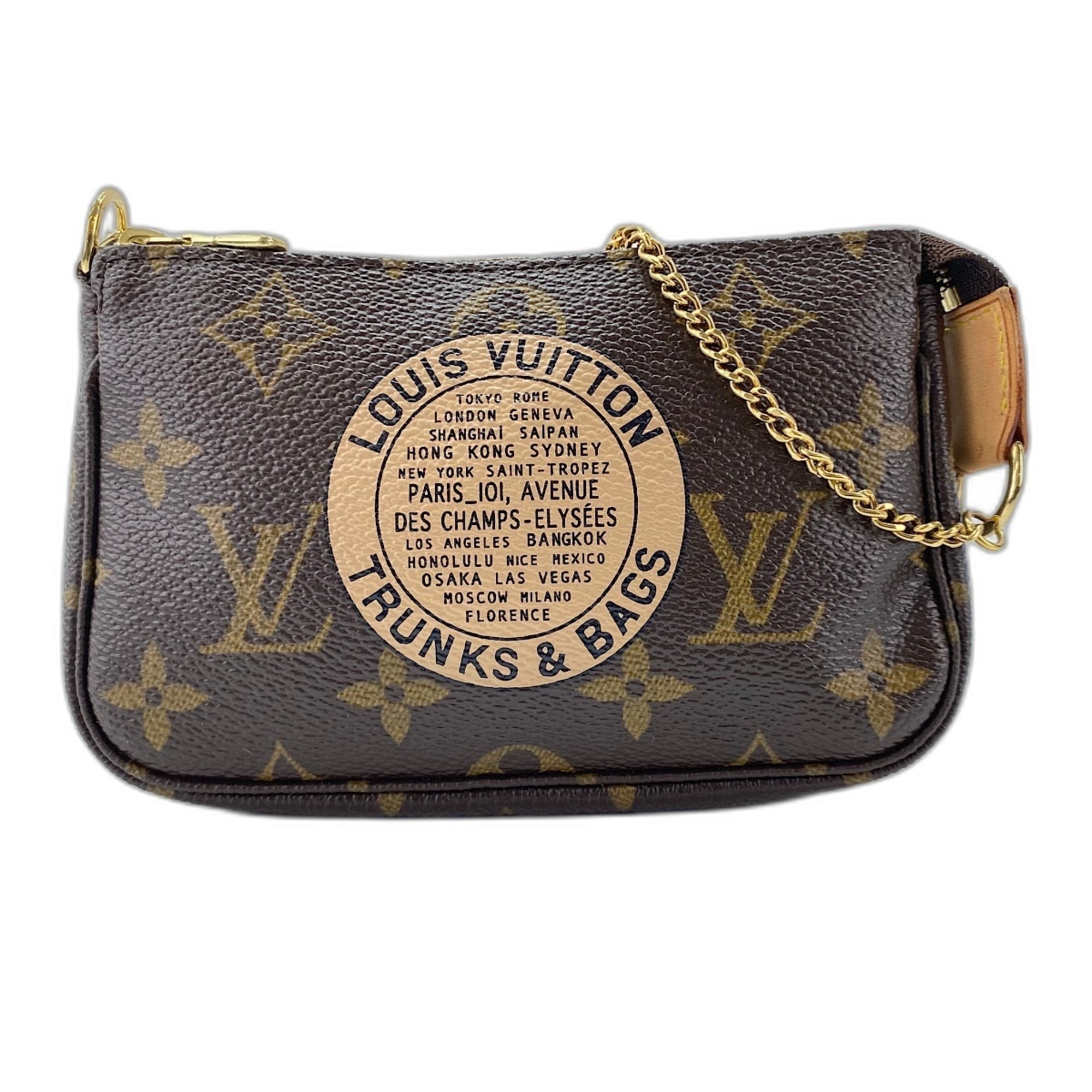 Louis Vuitton Brown Handbag Pochette (Pre-Owned)