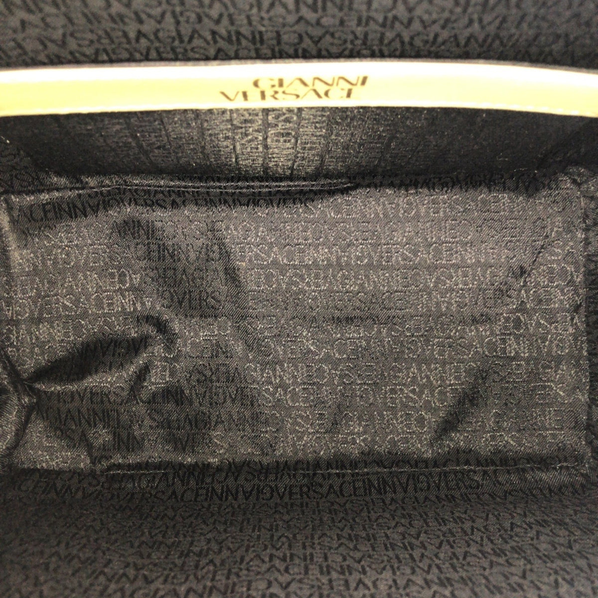 Versace Yellow Leather Handbag (Pre-Owned)