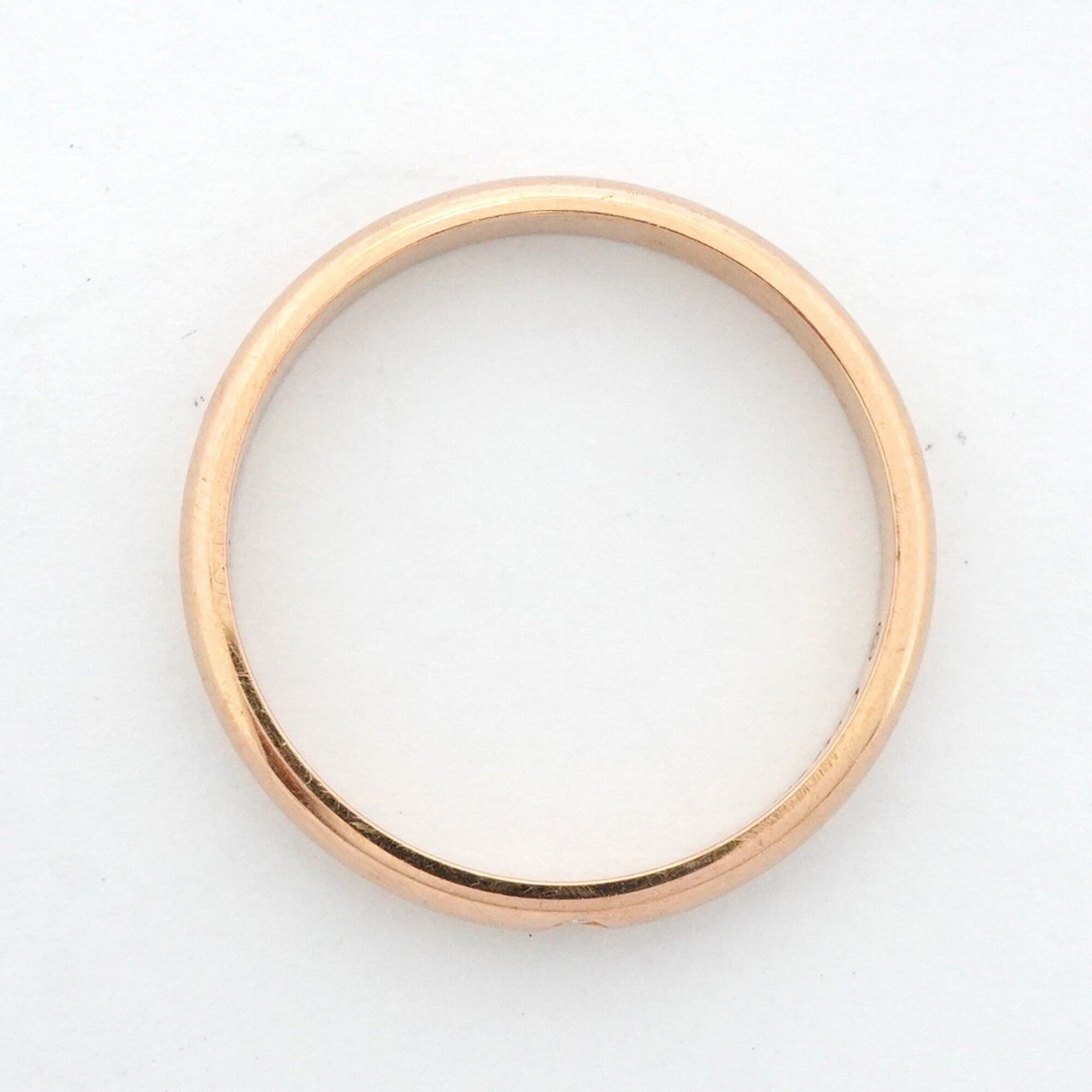 Cartier Pink Gold (18K) Band Ring (Pre-Owned)