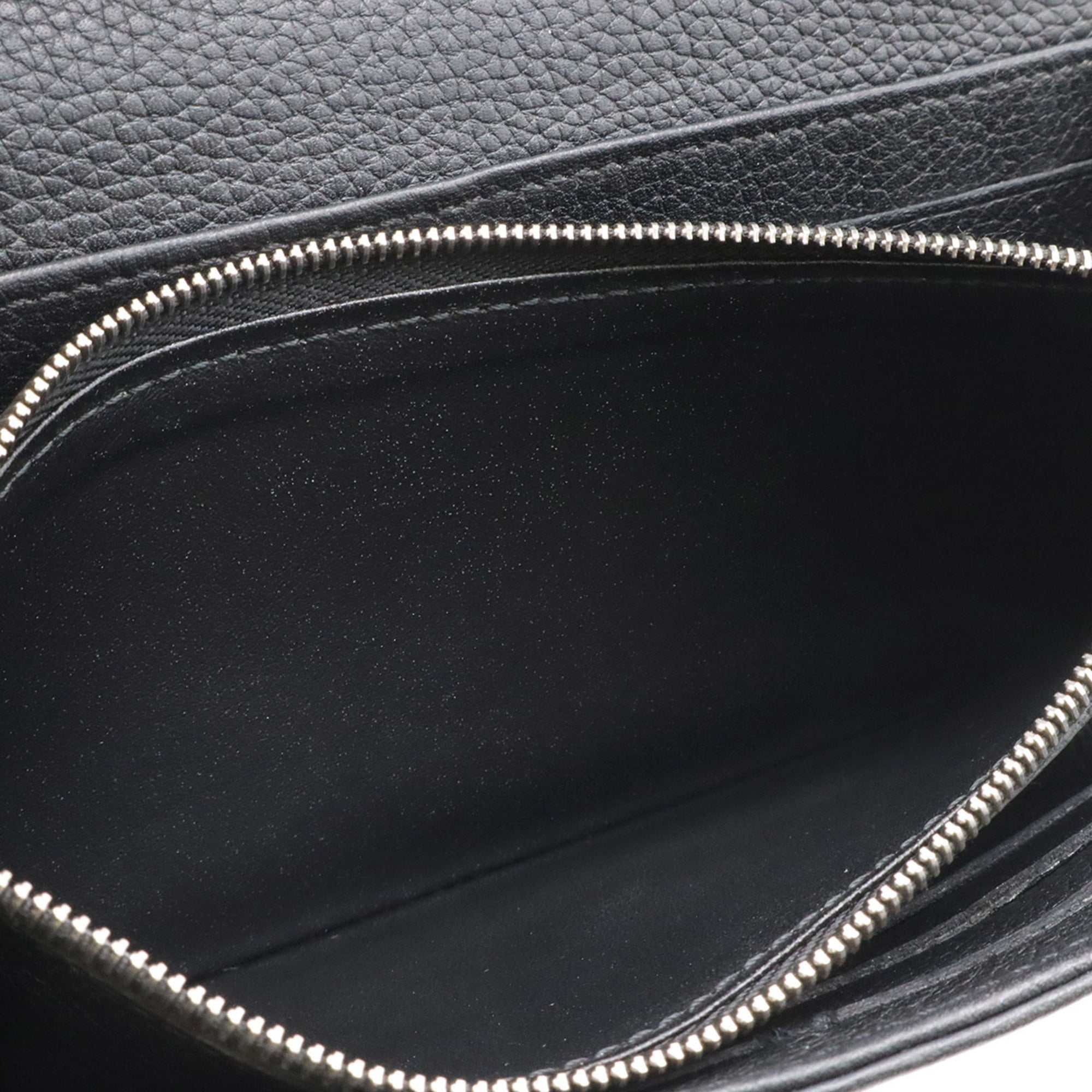 Louis Vuitton Mahina Black Noir Mahina Leather Long Wallet (Bi-Fold) (Pre-Owned)