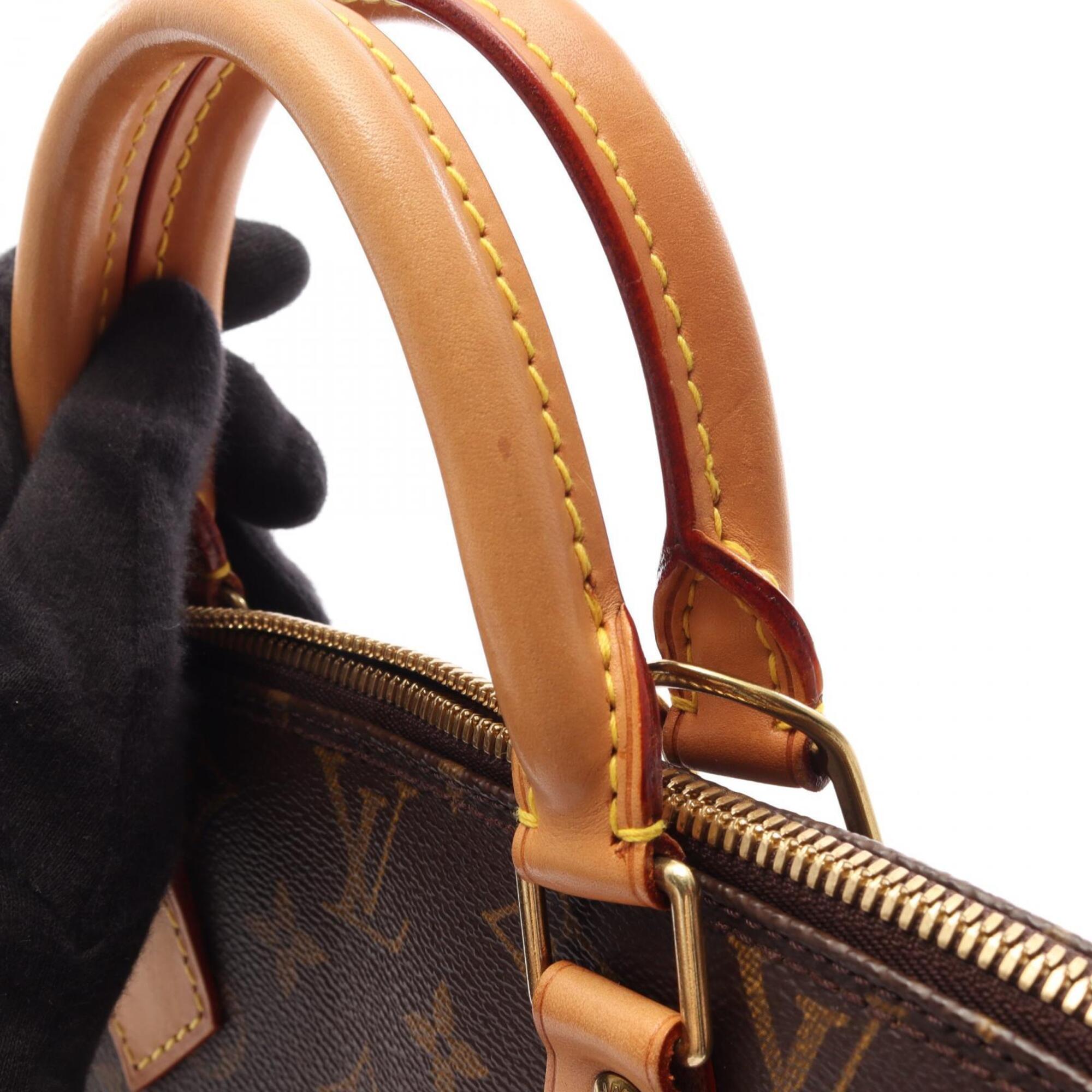 Louis Vuitton Brown Monogram Monogram Leather Handbag (Pre-Owned)