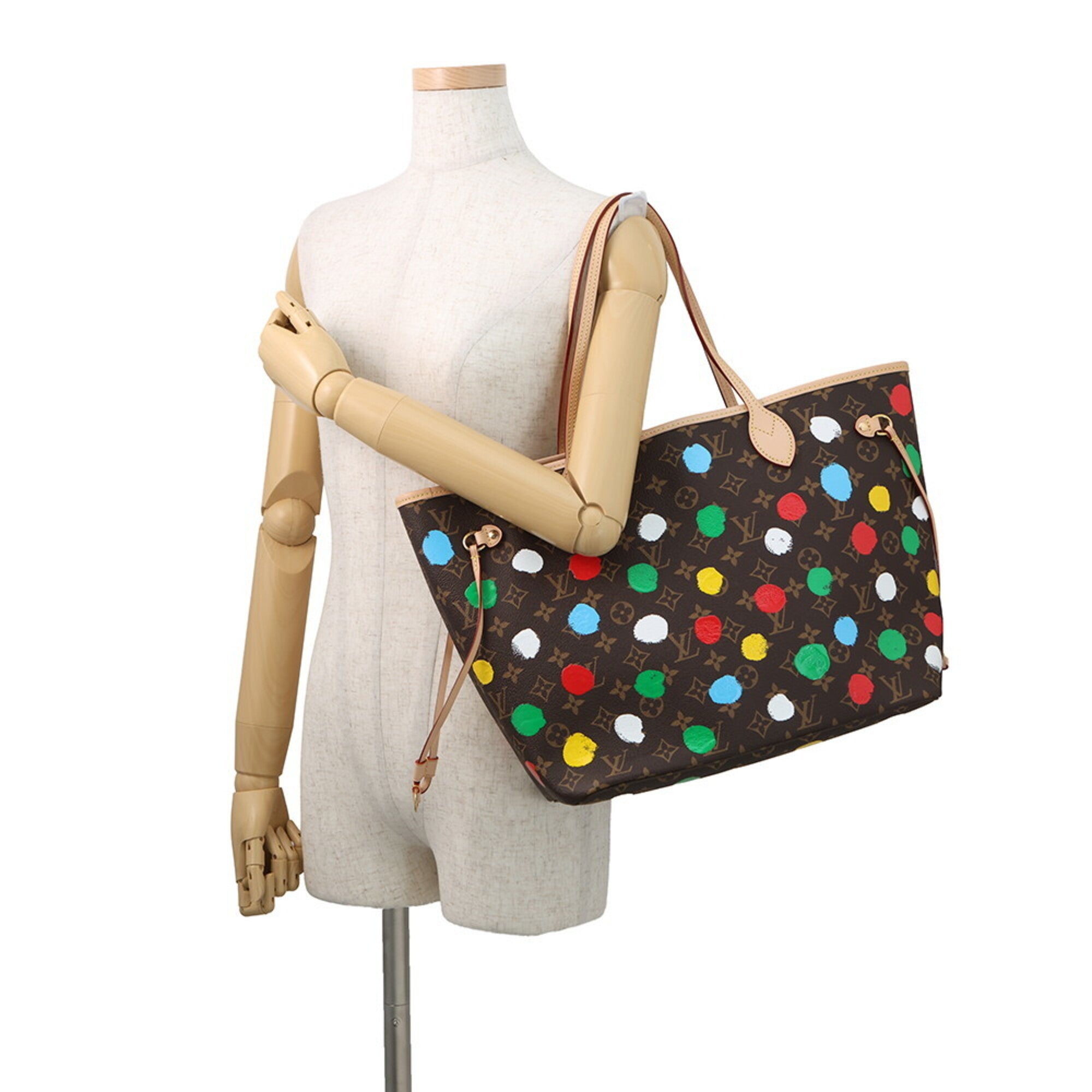 Louis Vuitton Monogram Brown Multi-Color Monogram Handbag Shoulder Bag Tote Bag (Pre-Owned)