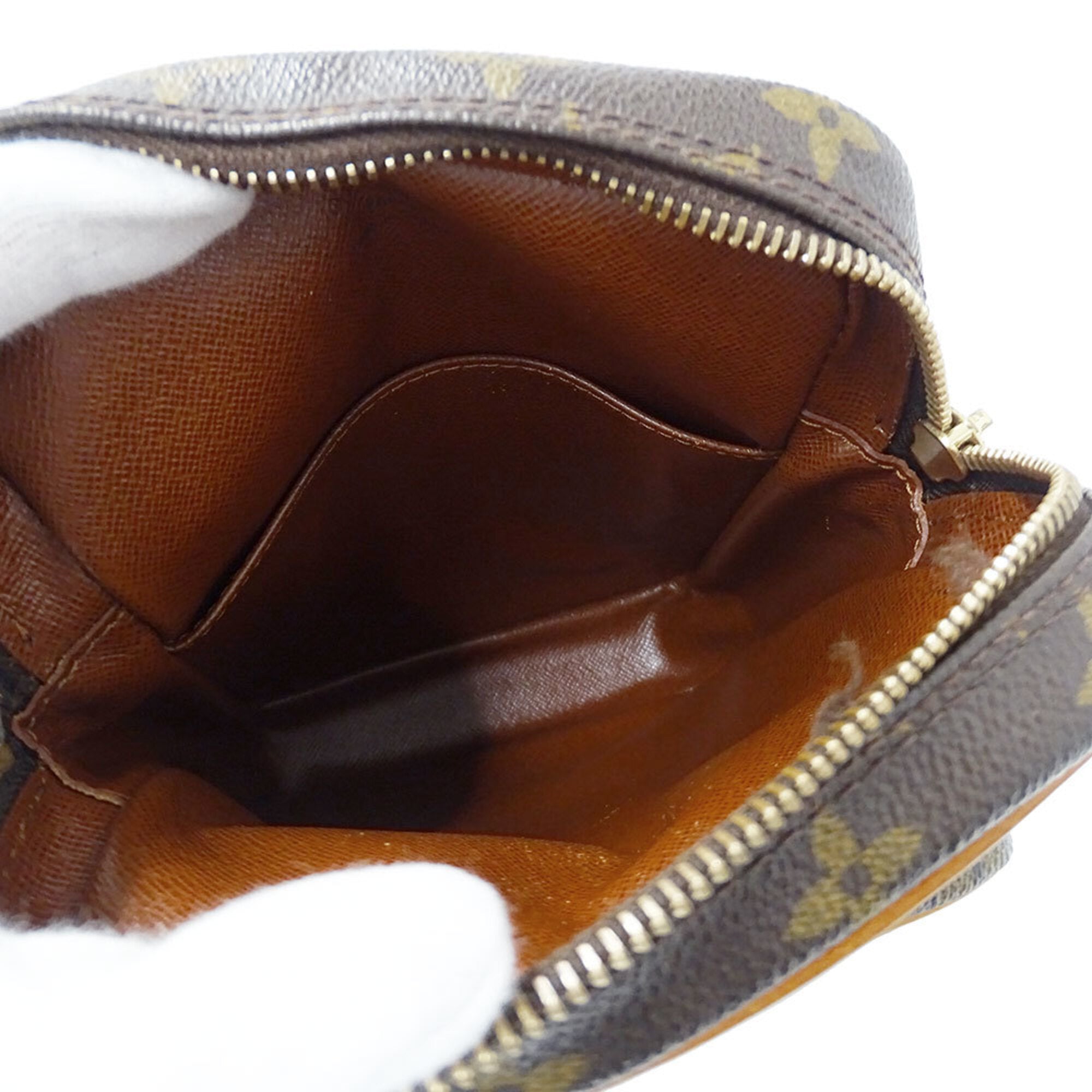 Louis Vuitton Brown Monogram Canvas Shoulder Bag (Pre-Owned)