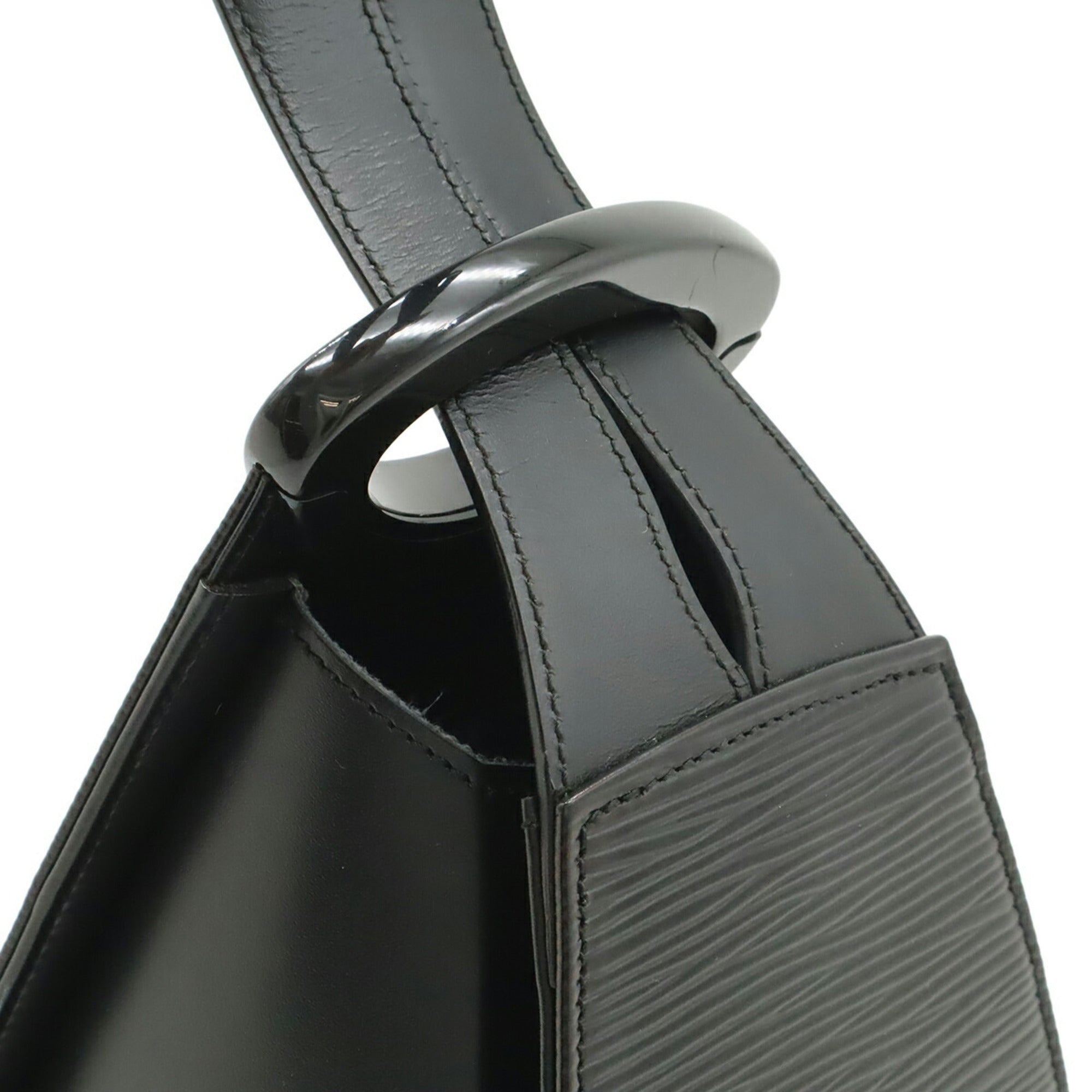 Louis Vuitton Epi Black Noir Epi Leather Shoulder Bag (Pre-Owned)