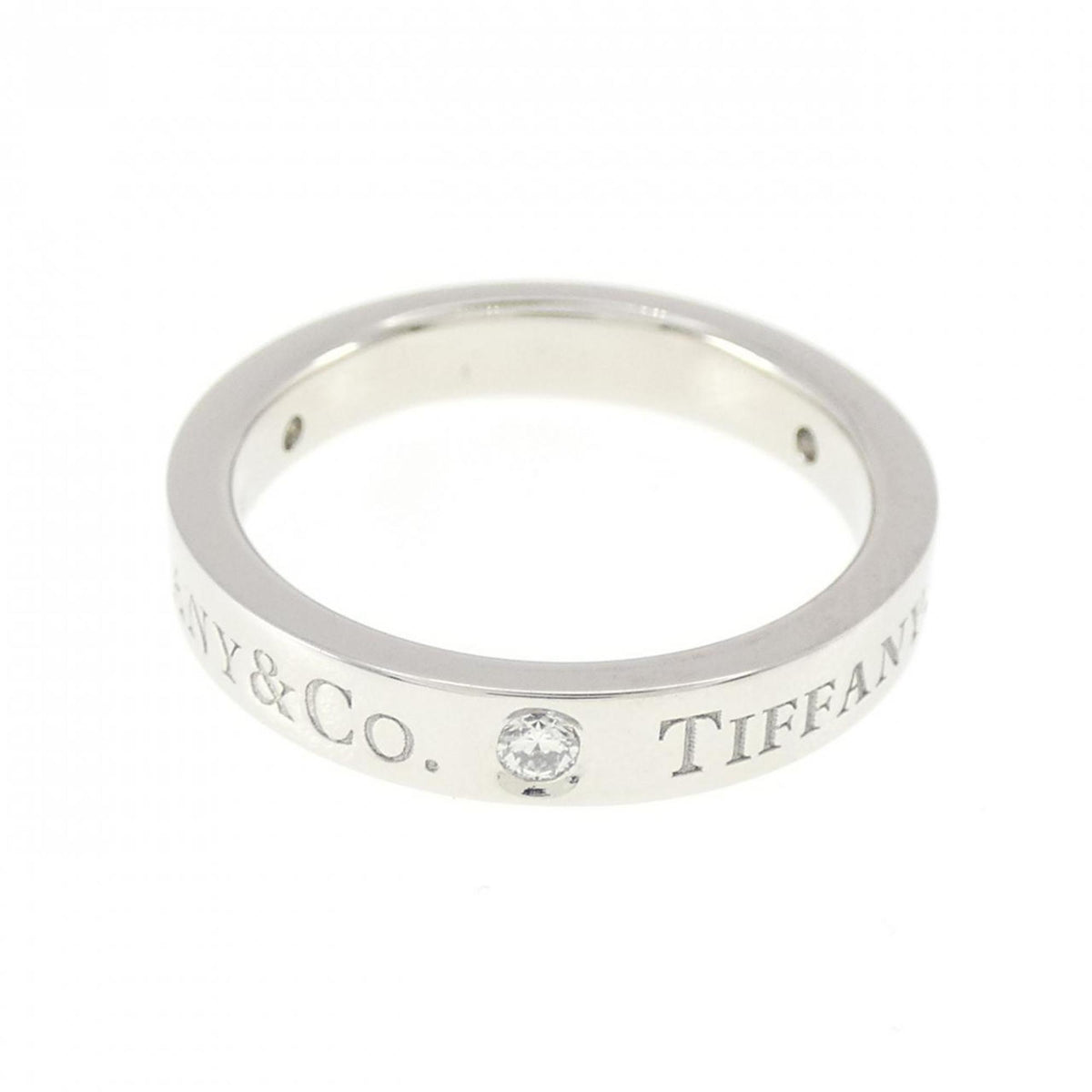 Tiffany Platinum Band Ring (Pre-Owned)