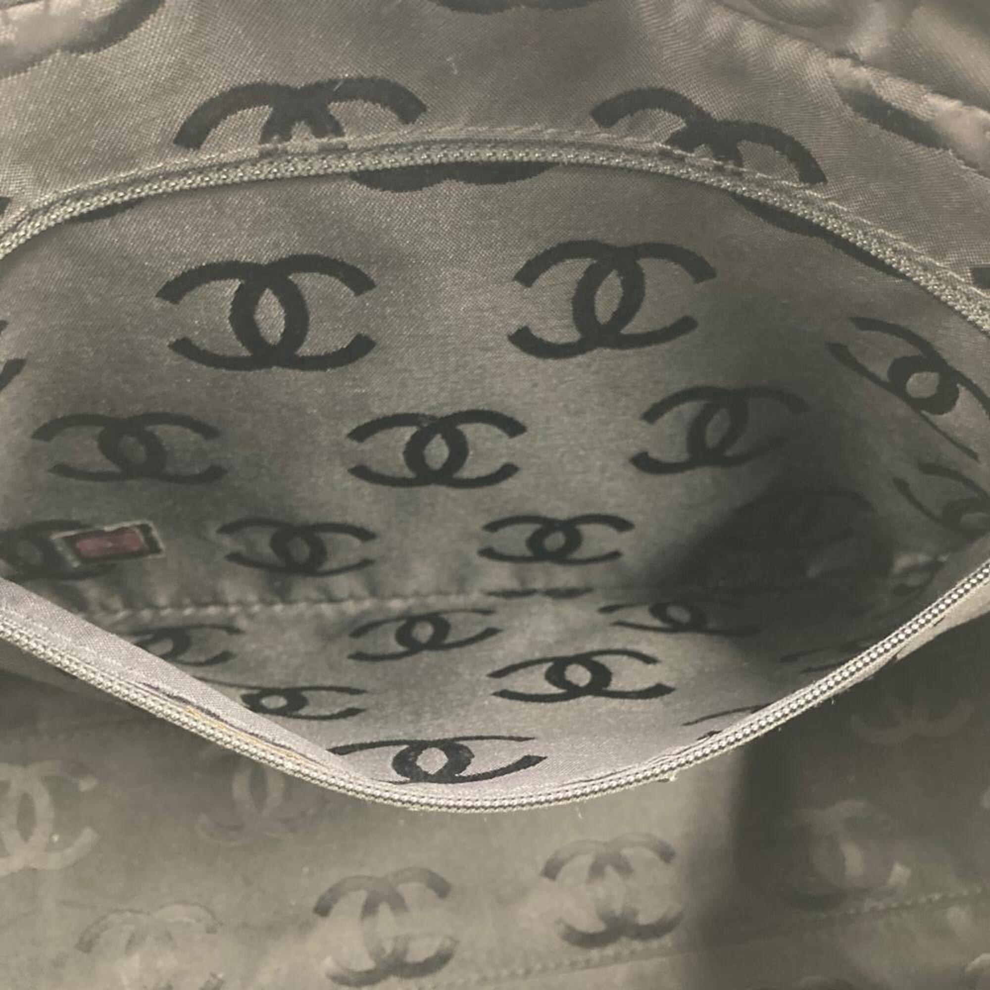 Chanel Black Boston Bag Handbag (Pre-Owned)