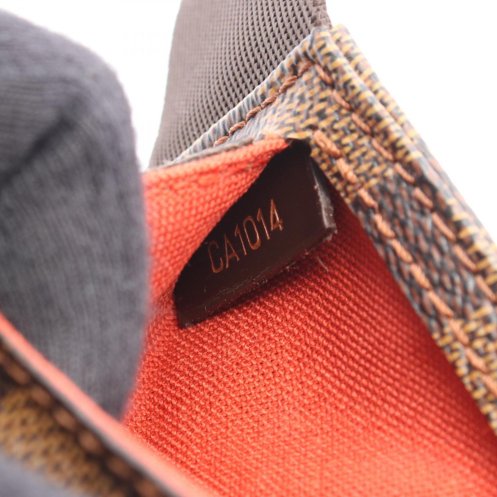 Louis Vuitton Brown Coated Canvas Fanny Pack Handbag (Pre-Owned)