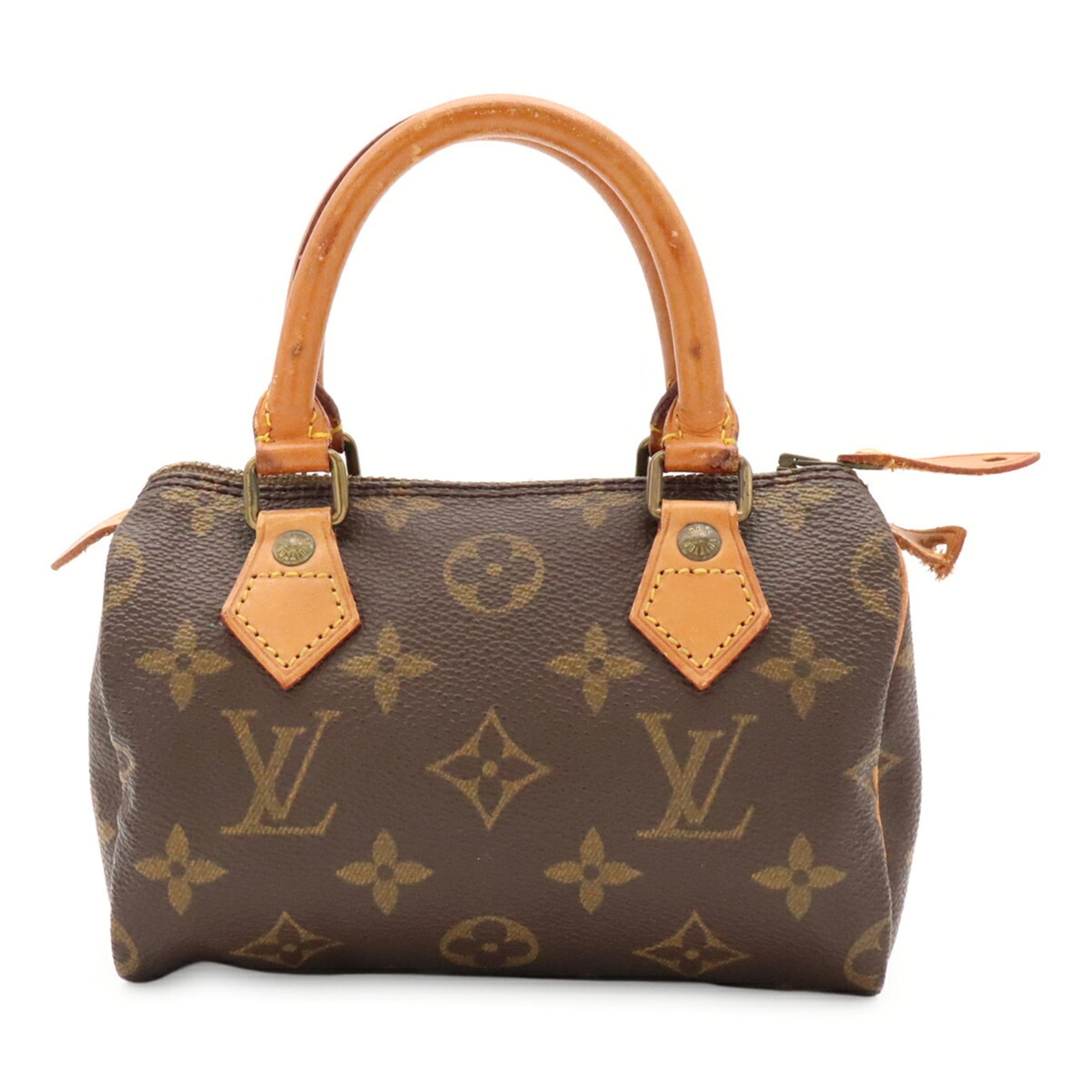 Louis Vuitton Brown Monogram Pvc Handbag Pouch (Pre-Owned)