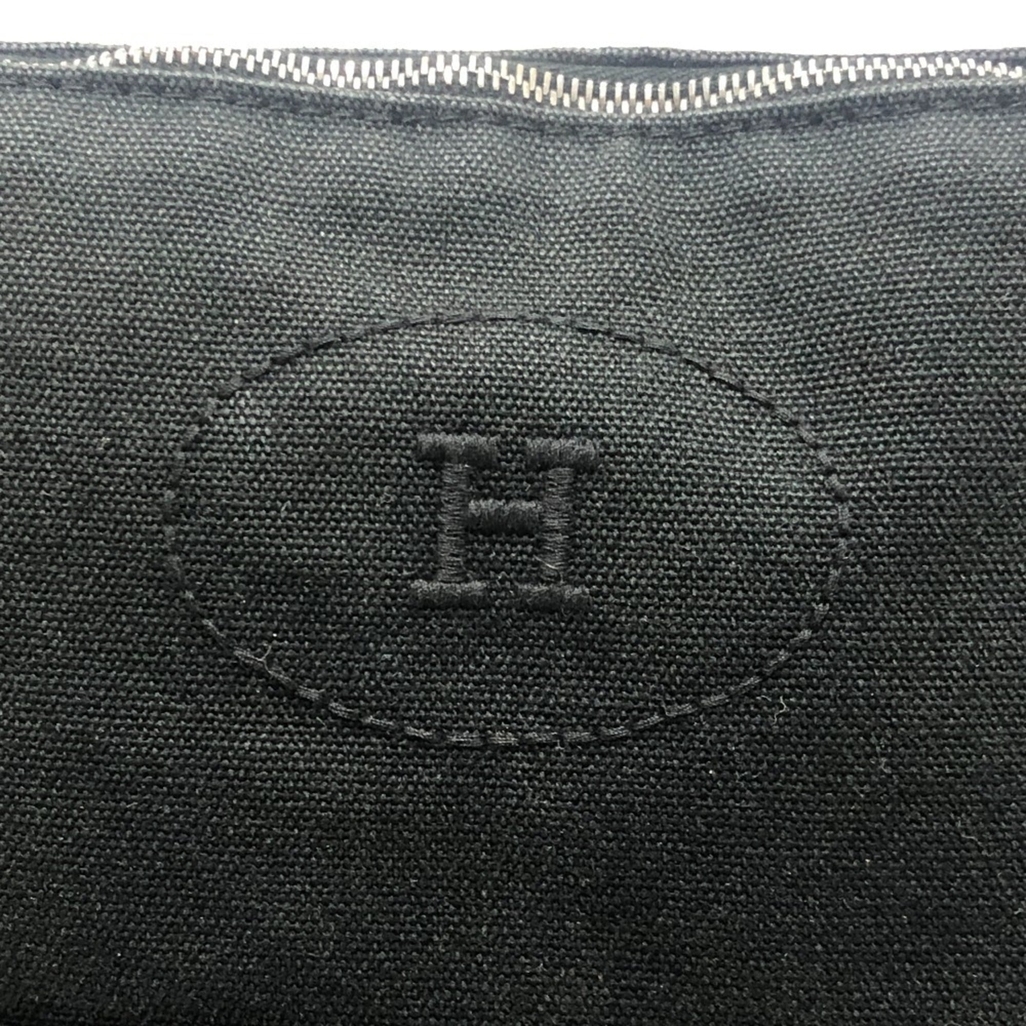 Hermes Bolide Black Cotton Pouch (Pre-Owned)