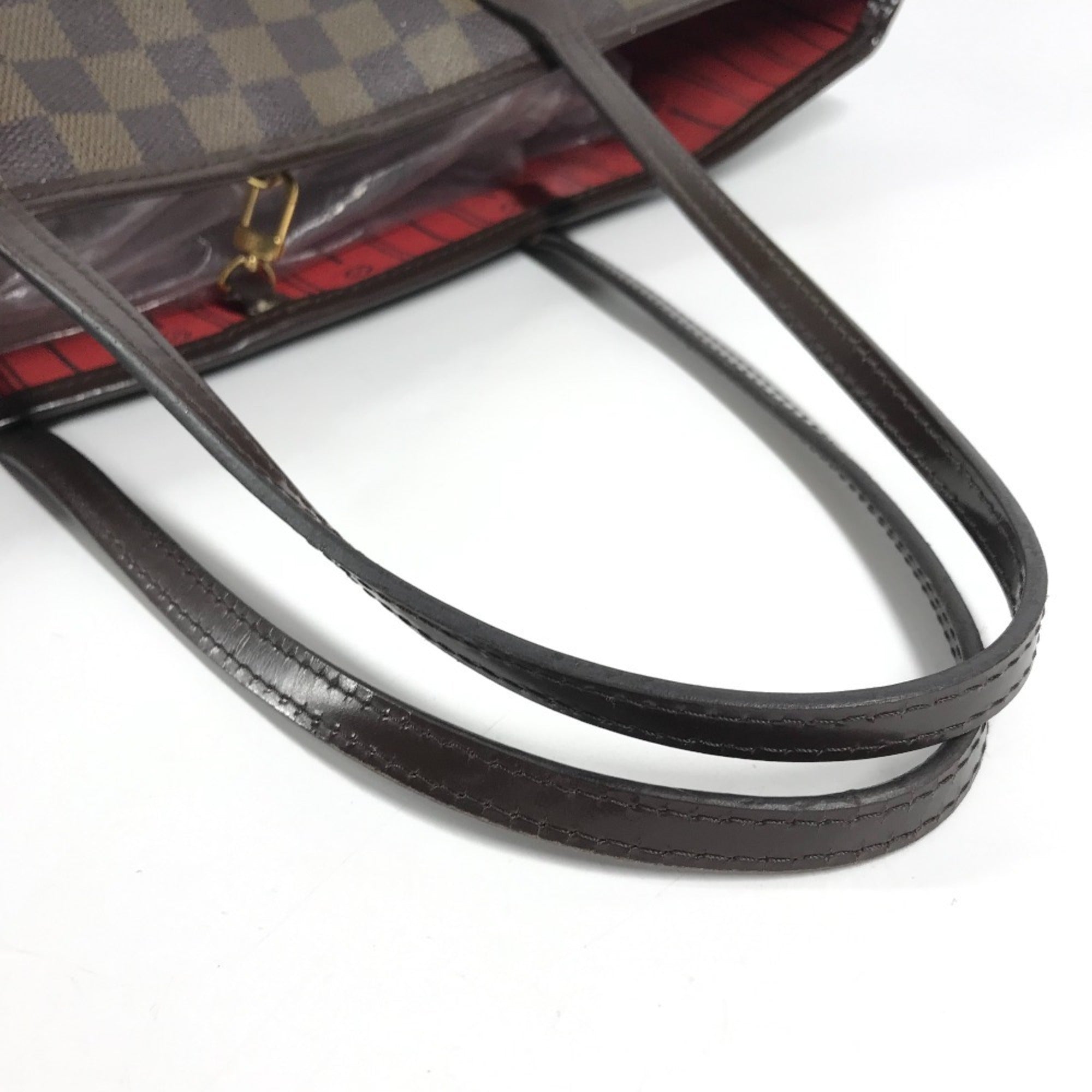 Louis Vuitton Brown Damier Canvas Handbag Shoulder Bag Tote Bag (Pre-Owned)