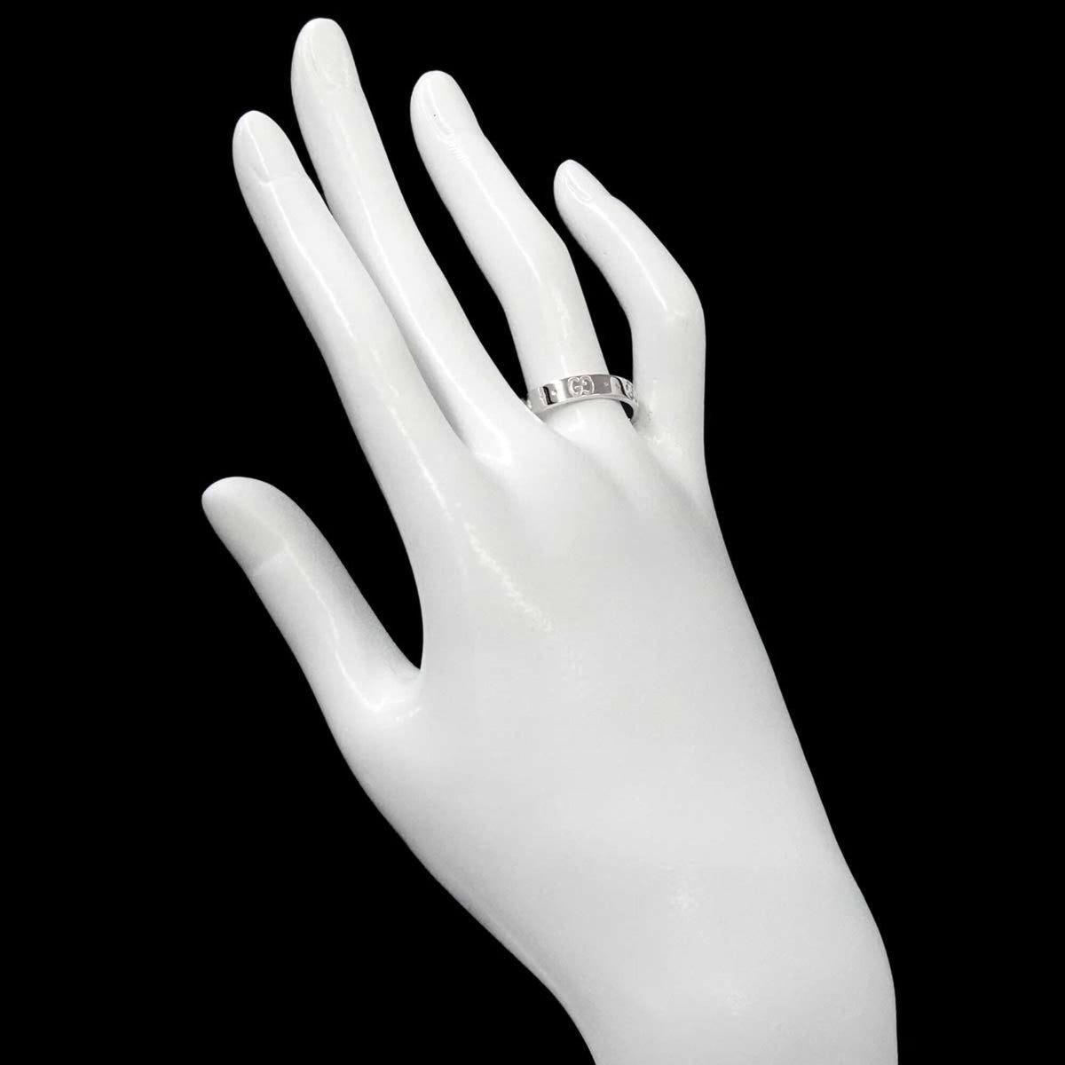 Gucci White Gold (18K) Band Ring (Pre-Owned)