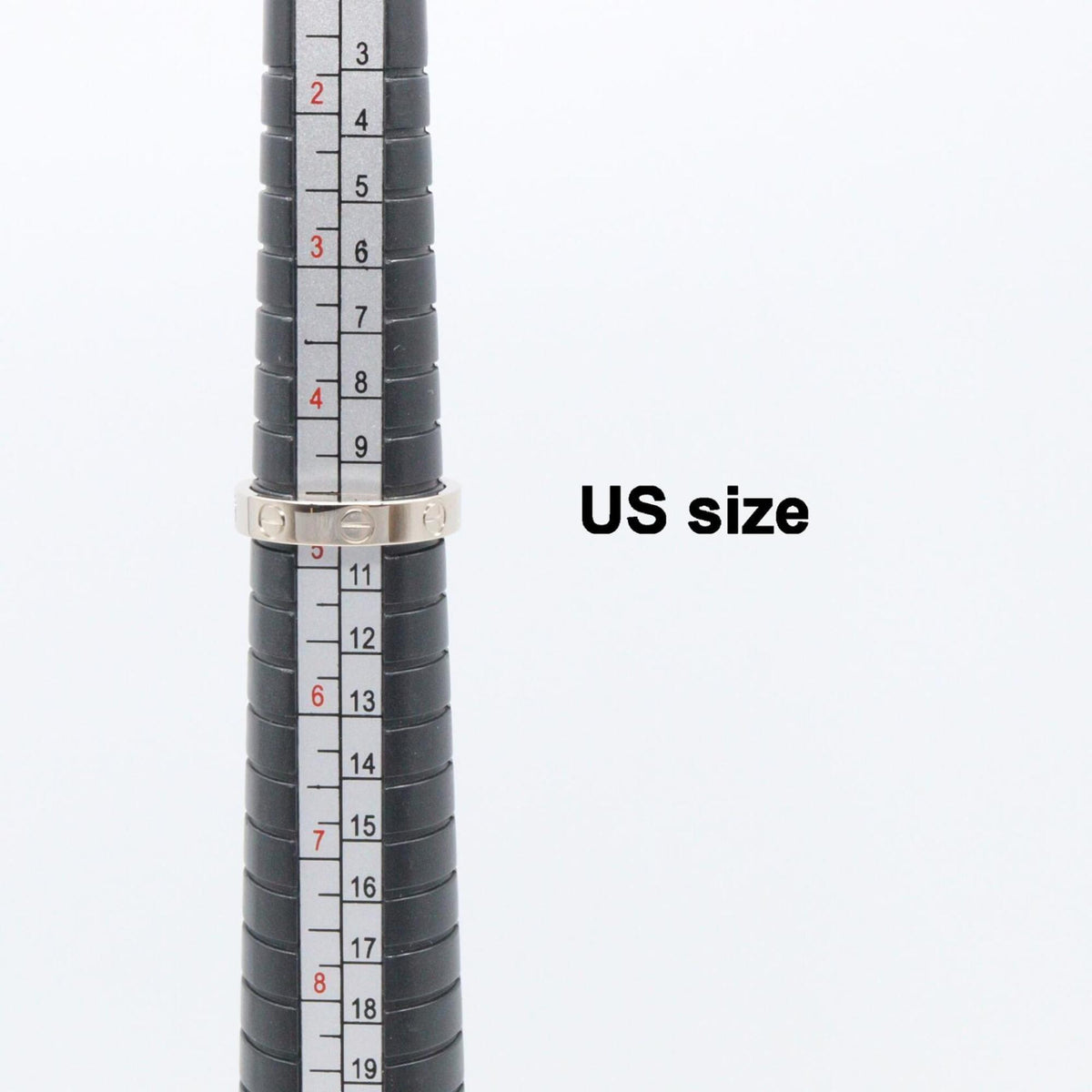 Cartier Silver White Gold (18K) Band Ring (Pre-Owned)