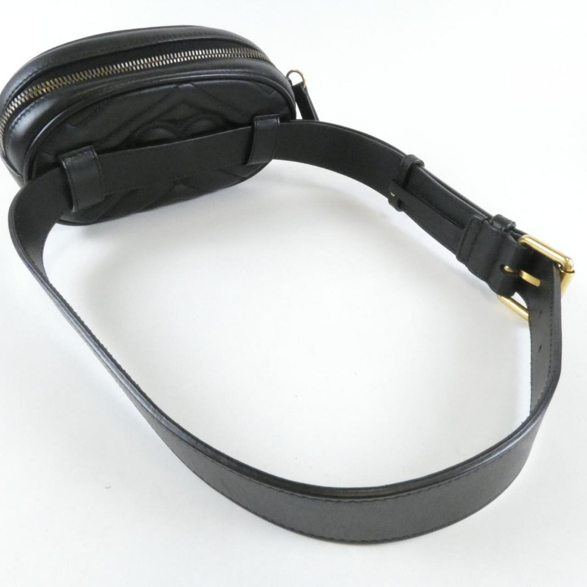 Gucci Black Quilting Leather (Pre-Owned)