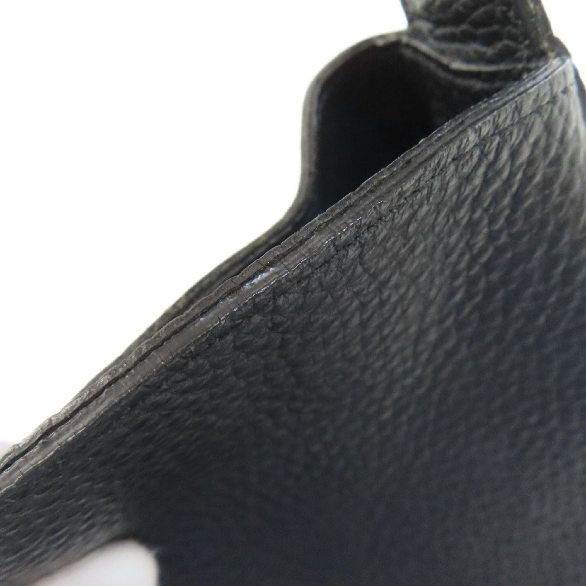 A.D.M.J Black Leather Shoulder Bag (Pre-Owned)