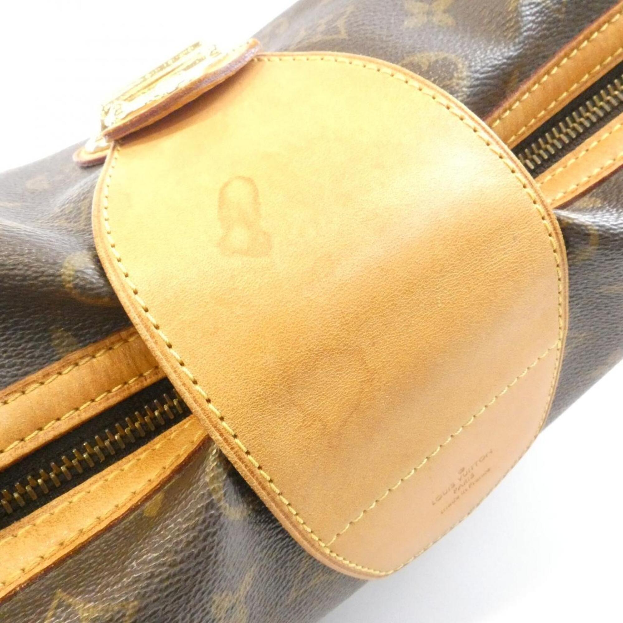Louis Vuitton Marron Monogram Coated Canvas Shoulder Bag (Pre-Owned)