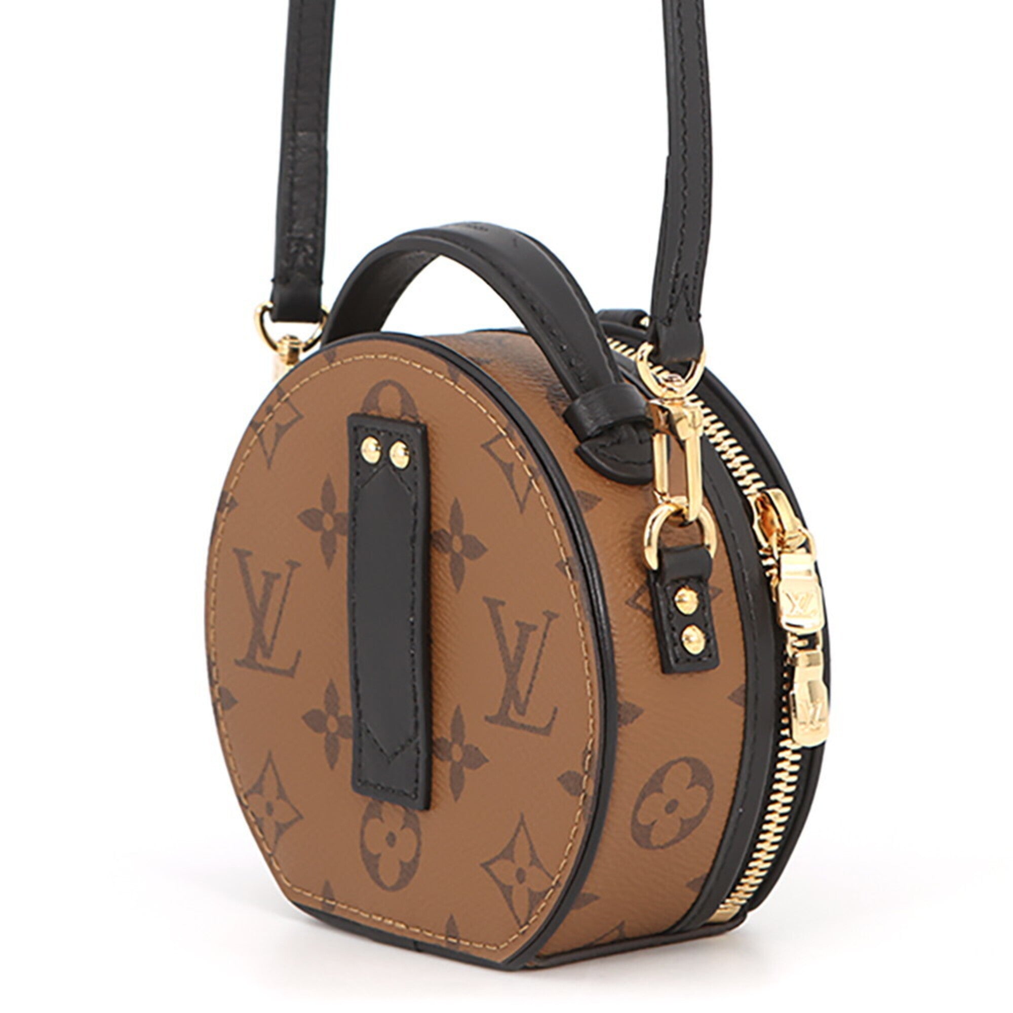 Louis Vuitton Beige Monogram Reverse Monogram Reverse Handbag Shoulder Bag (Pre-Owned)