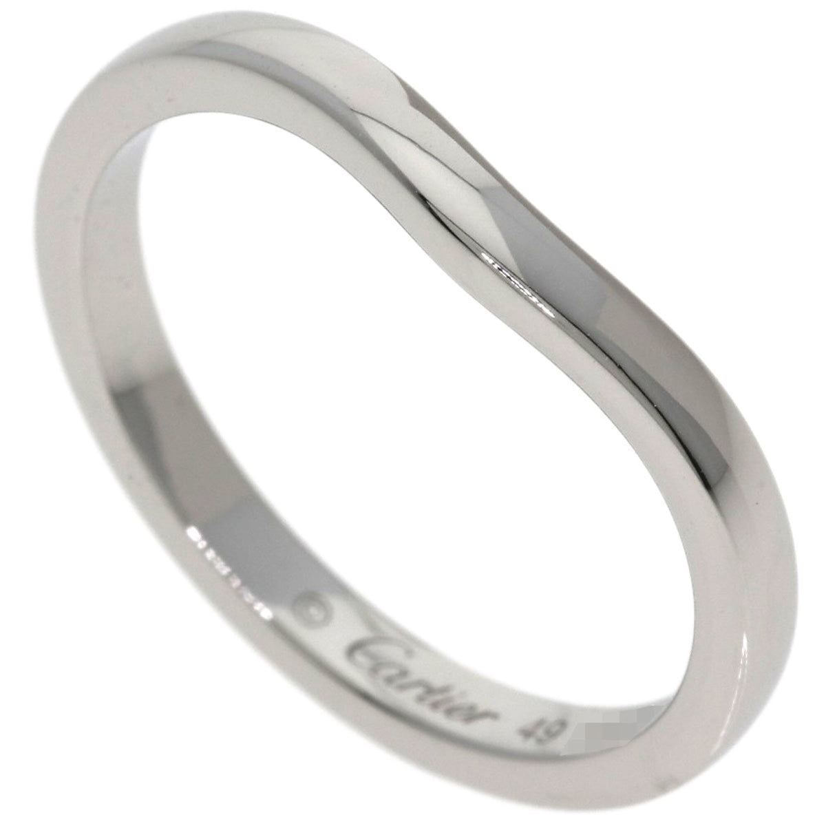 Cartier Platinum 950 Band Ring (Pre-Owned)