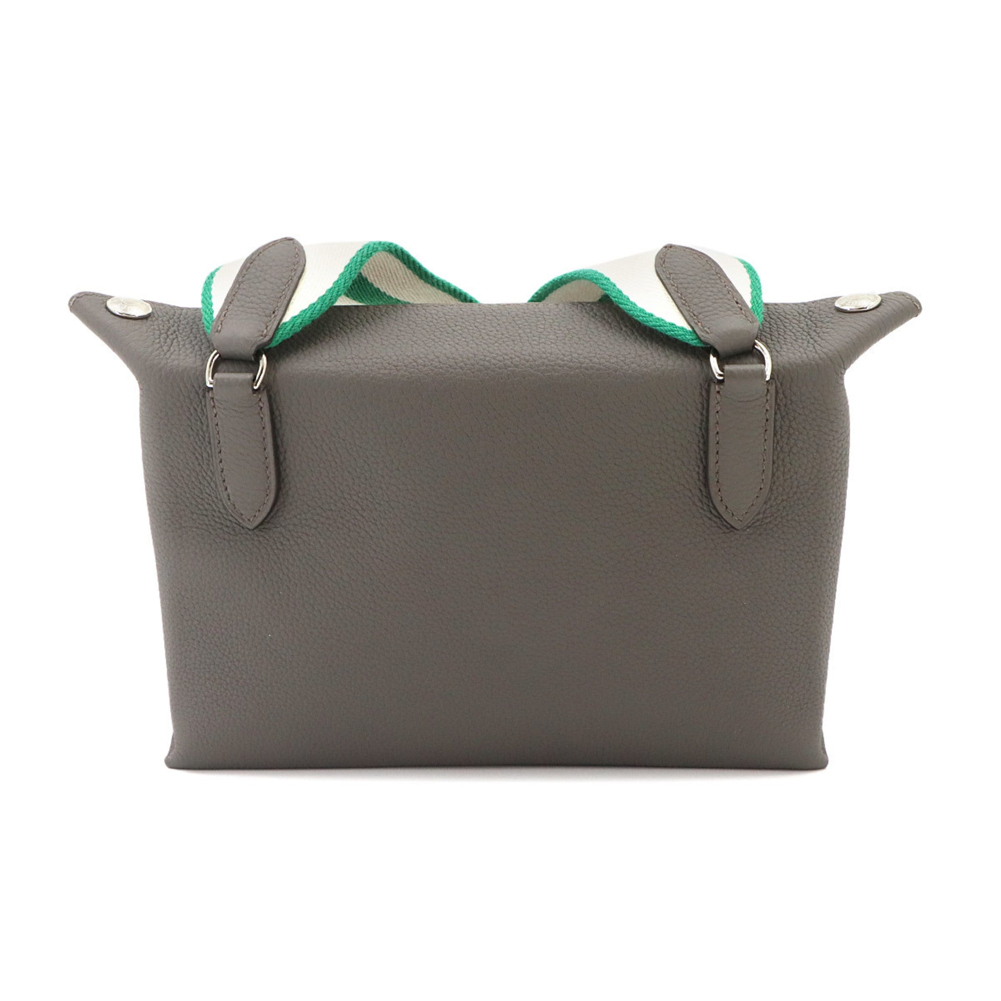 Hermes Etain Togo Leather Shoulder Bag (Pre-Owned)