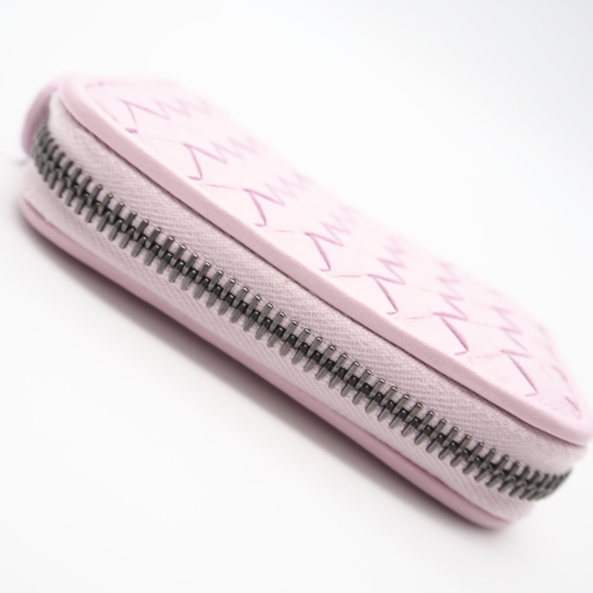 Bottega Veneta Pink Leather Coin Purse/Coin Case (Pre-Owned)