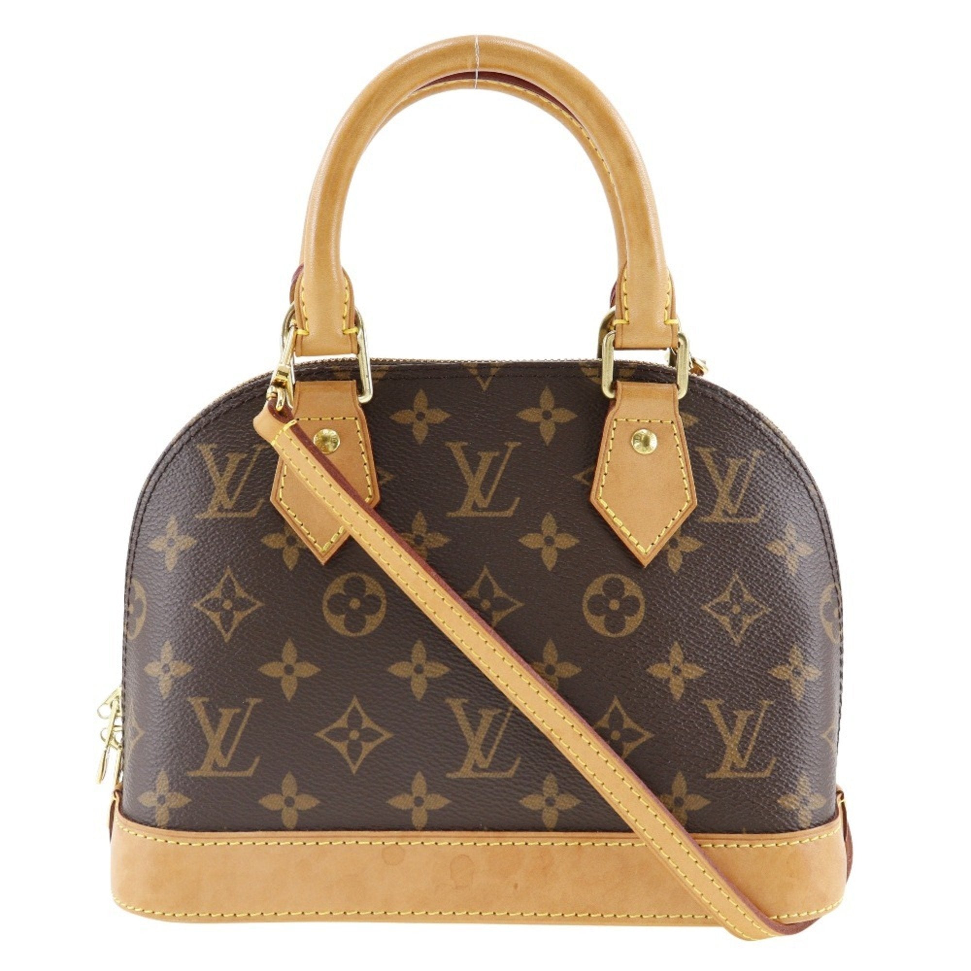 Louis Vuitton Brown Galle Monogram Monogram Handbag (Pre-Owned)