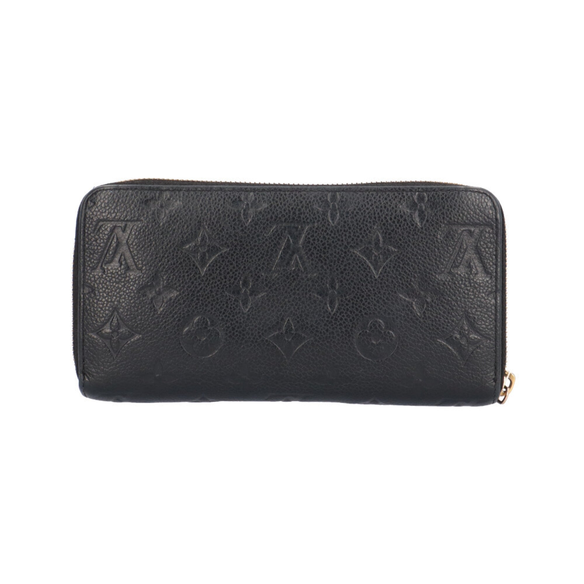 Louis Vuitton Monogram Empreinte Black Noir Monogram Empreinte Long Wallet (Bi-Fold) (Pre-Owned)