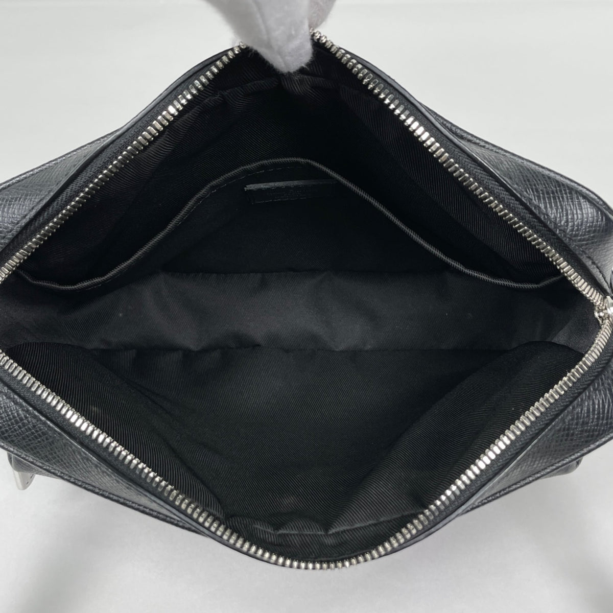 Louis Vuitton Black Noir Taigarama Monogram Eclipse Shoulder Bag (Pre-Owned)