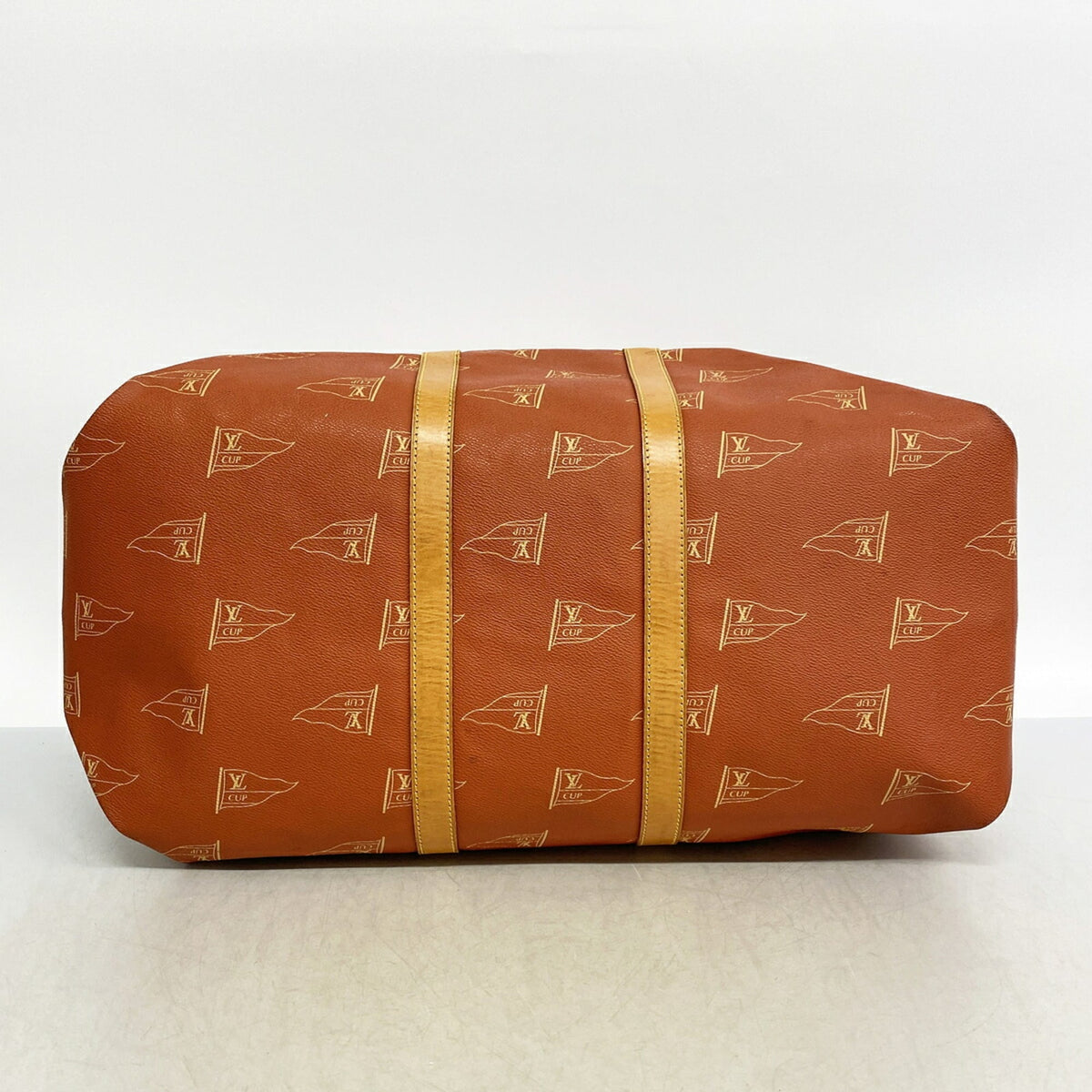 Louis Vuitton Red Color Boston Bag (Pre-Owned)
