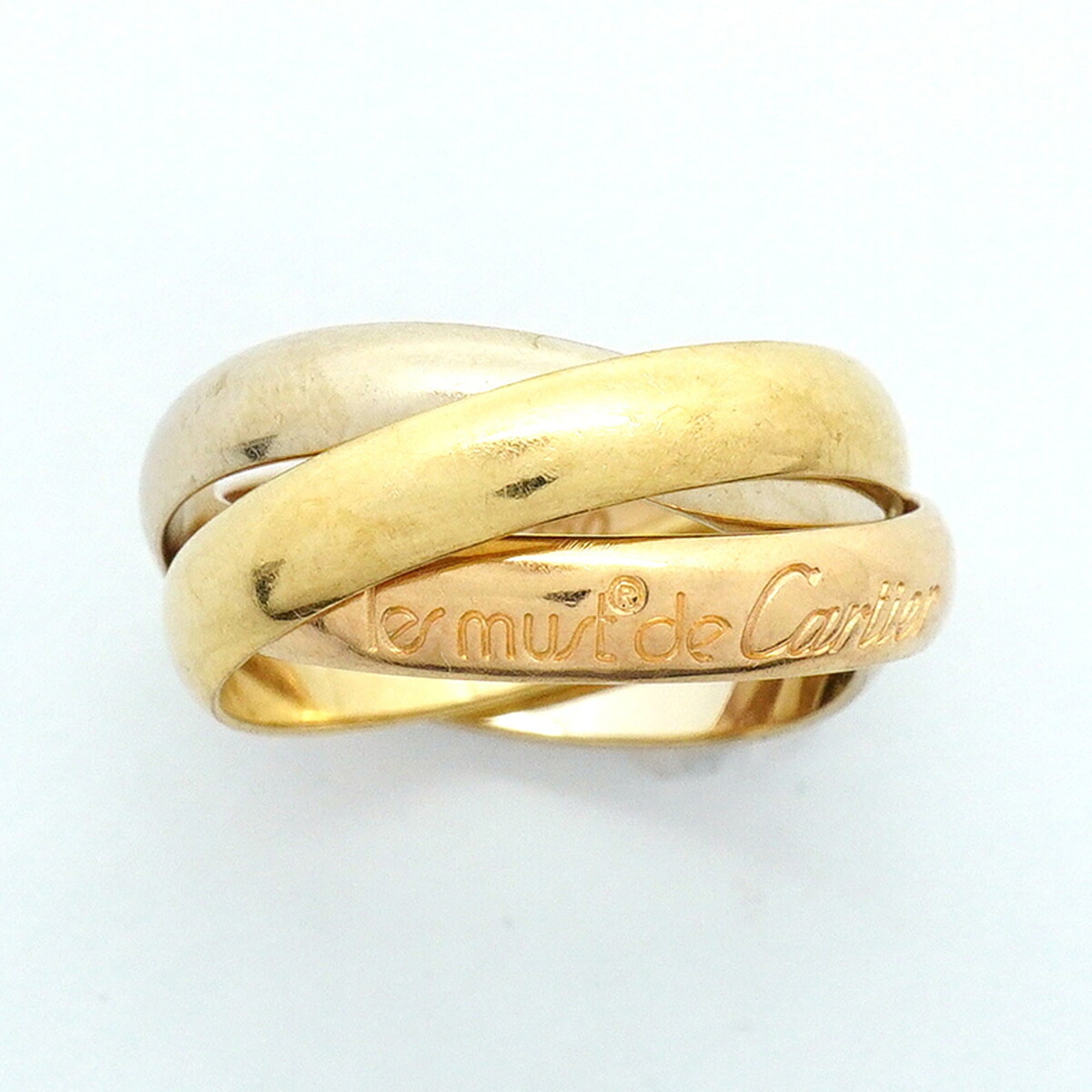 Cartier Yellow Gold (18K) Pink Gold (18K) White Gold (18K) Band Ring (Pre-Owned)