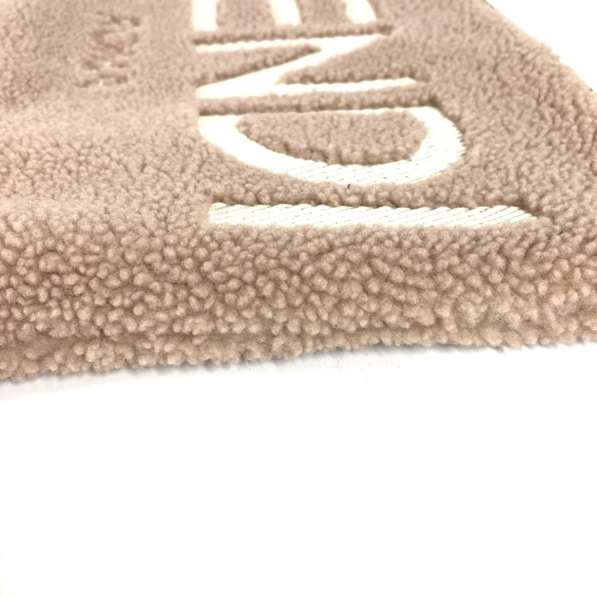 Fendi Pink Beige Fur Leather Clutch Bag Handbag Pouch (Pre-Owned)