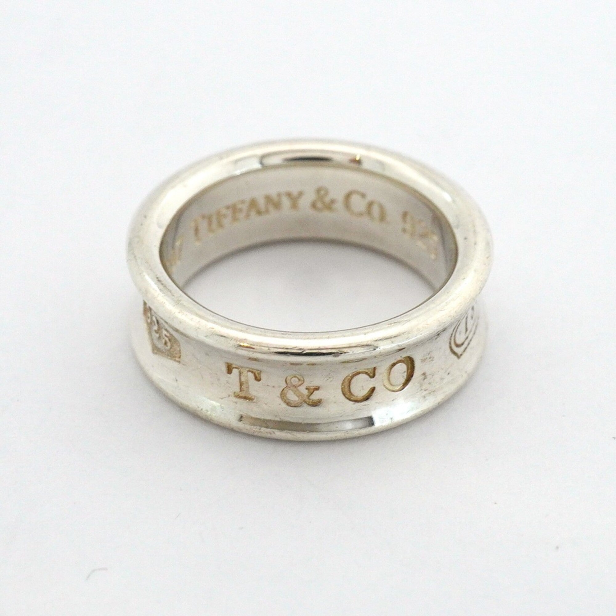 Tiffany Silver 925 Band Ring (Pre-Owned)