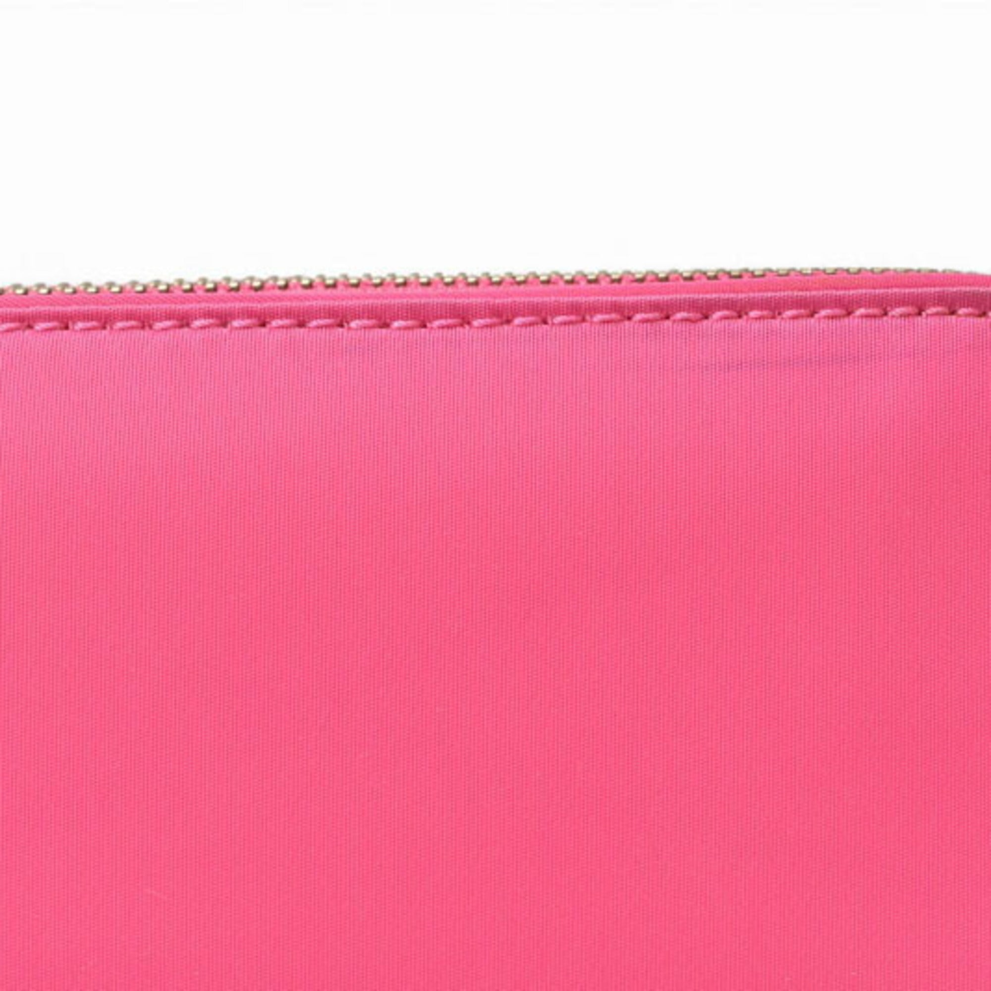 Marc By Marc Jacobs Pink Nylon Long Wallet (Bi-Fold) (Pre-Owned)