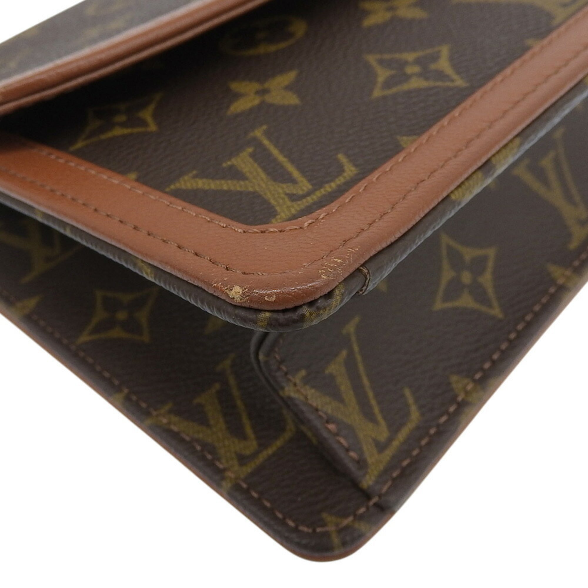 Louis Vuitton Monogram Monogram Clutch Bag Pochette (Pre-Owned)