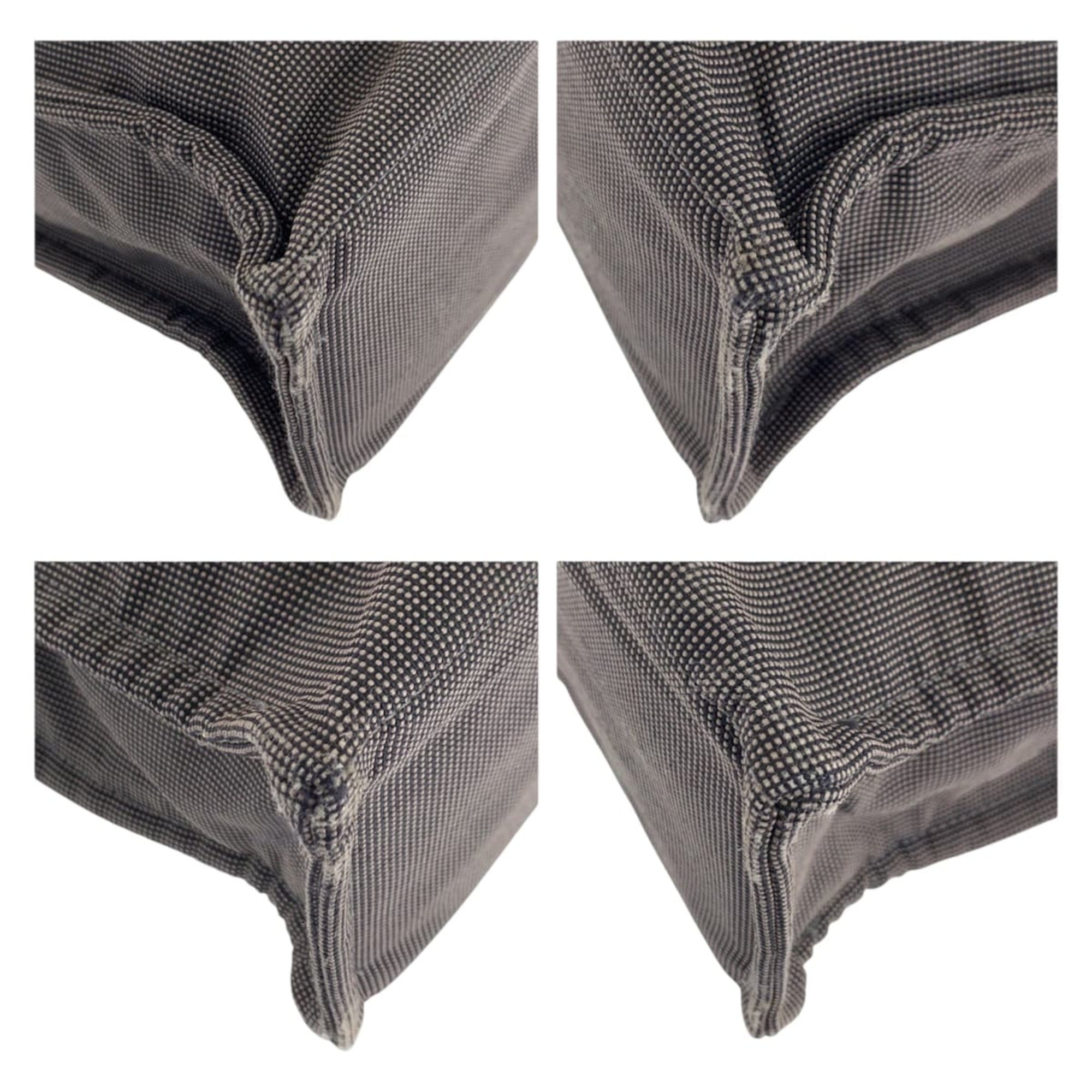 Hermes Her Line Gray Polyamide Polyester Handbag Tote Bag (Pre-Owned)