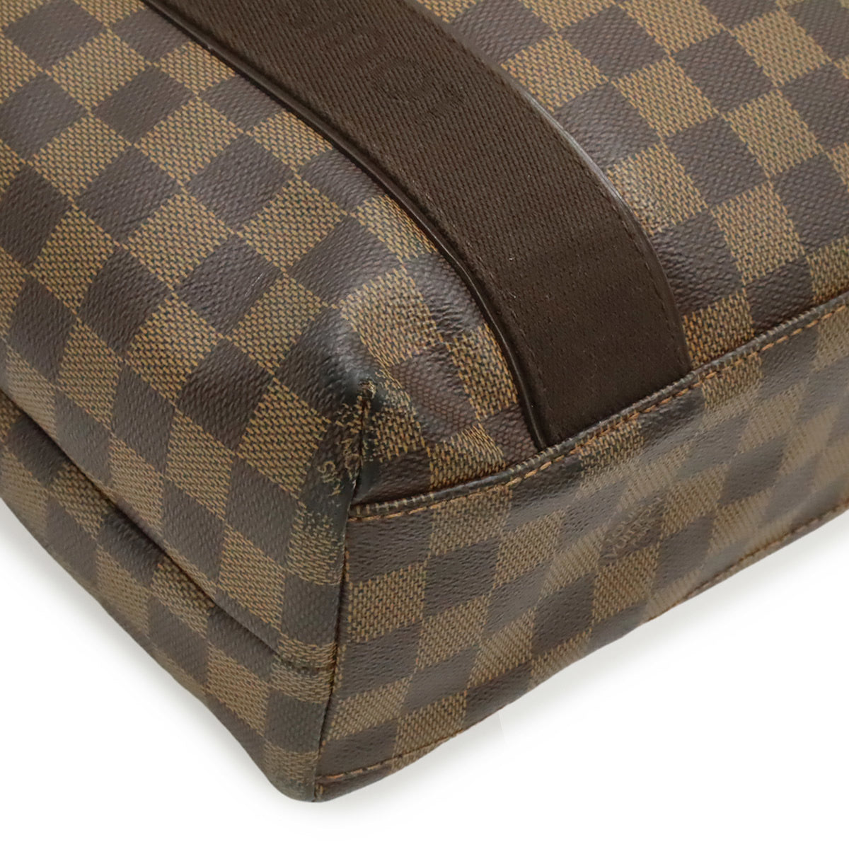 Louis Vuitton Brown Pvc Shoulder Bag Tote Bag (Pre-Owned)