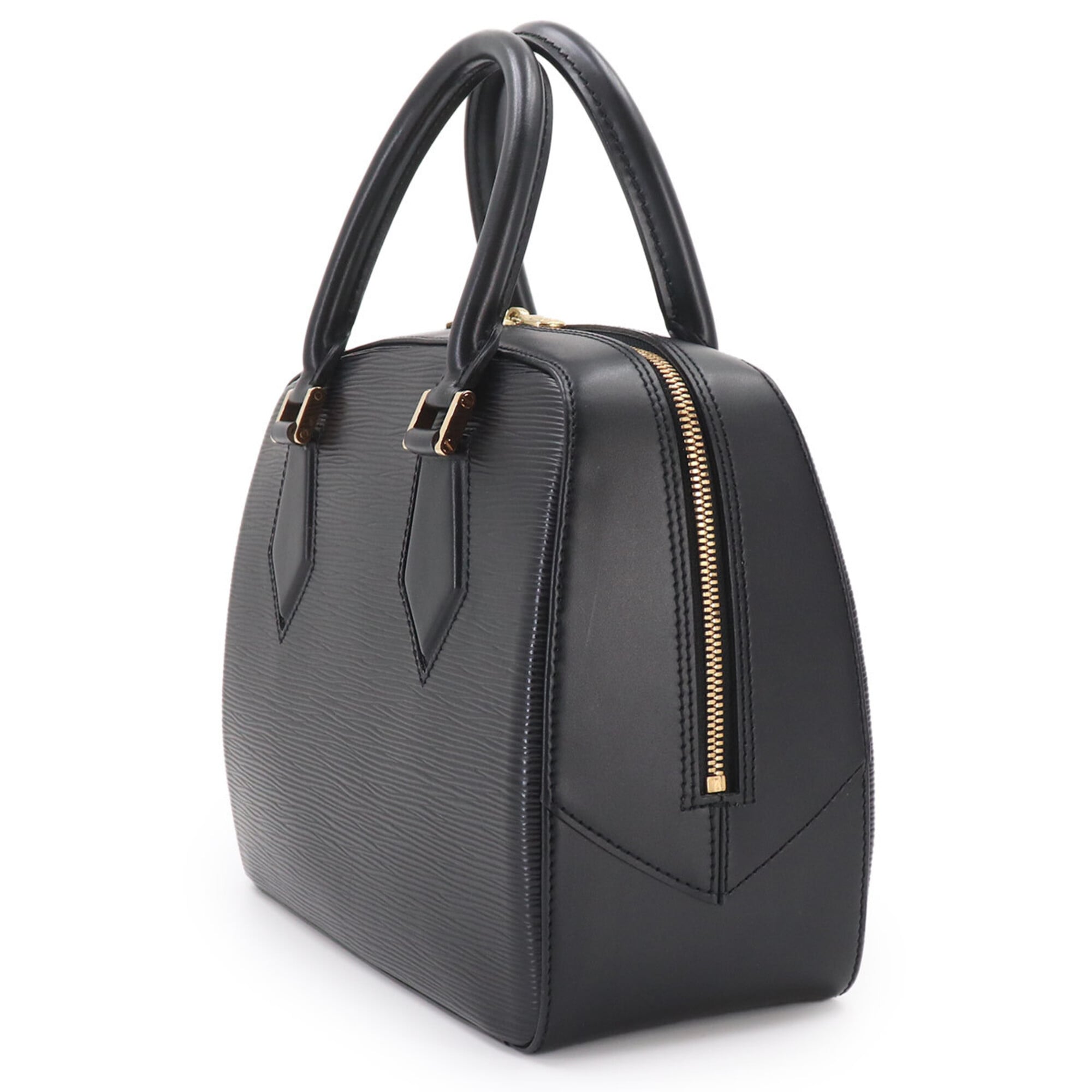 Louis Vuitton Epi Noir Epi Leather Handbag (Pre-Owned)