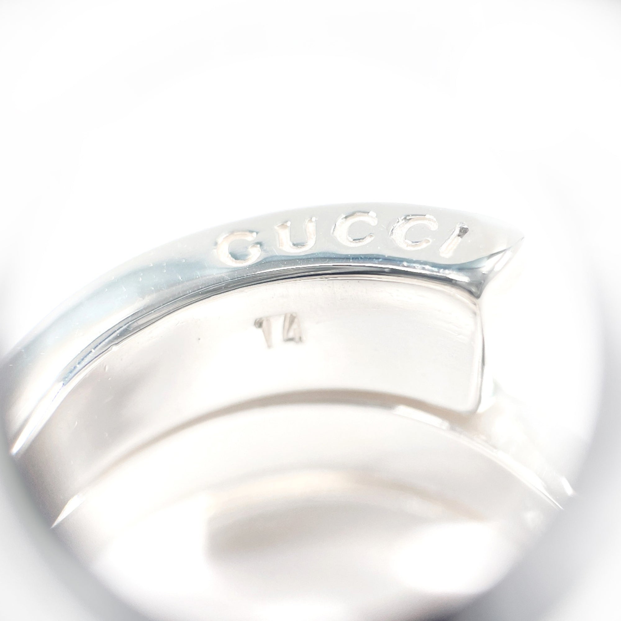 Gucci Silver Silver 925 Band Ring (Pre-Owned)