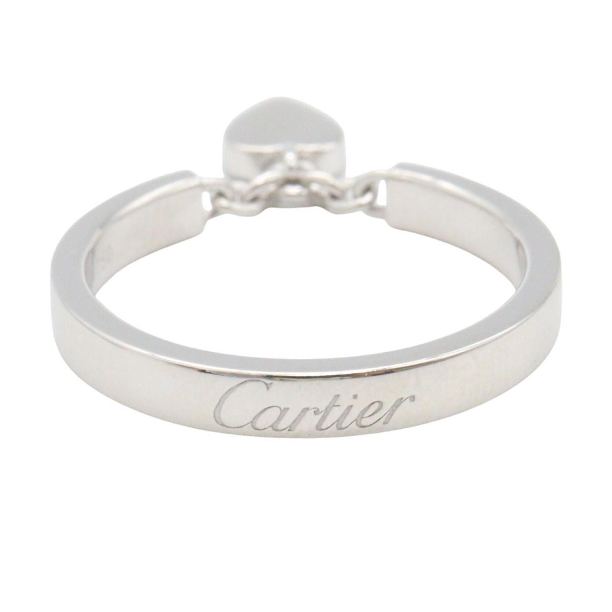 Cartier White Gold White Gold (18K) Band Ring (Pre-Owned)
