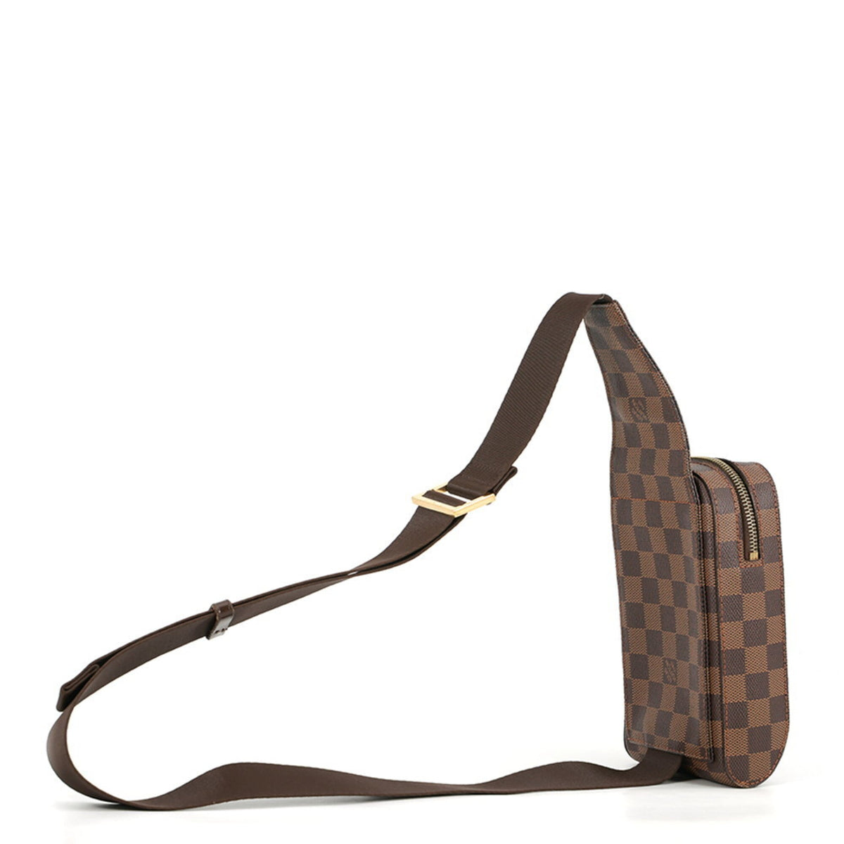 Louis Vuitton Damier Brown Damier Canvas Ebene Shoulder Bag Sling Bag (Pre-Owned)