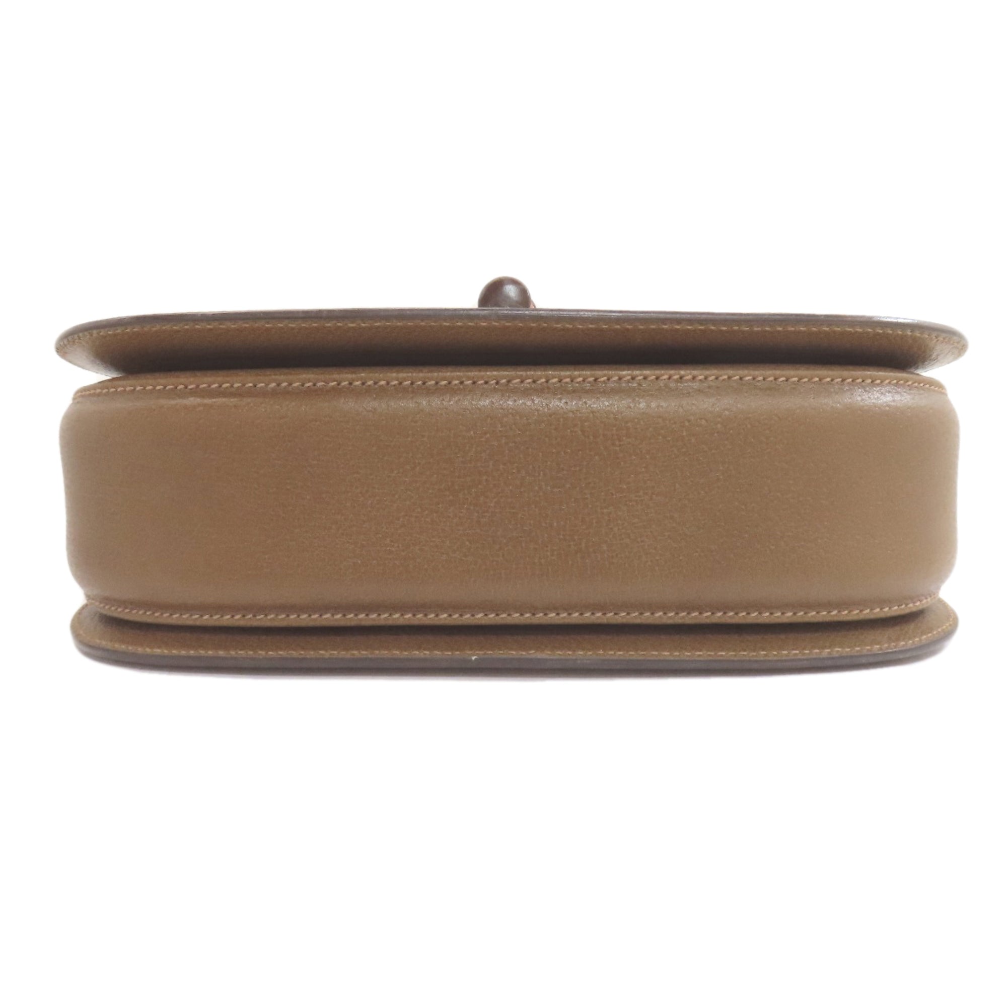 Gucci Brown Leather Handbag (Pre-Owned)