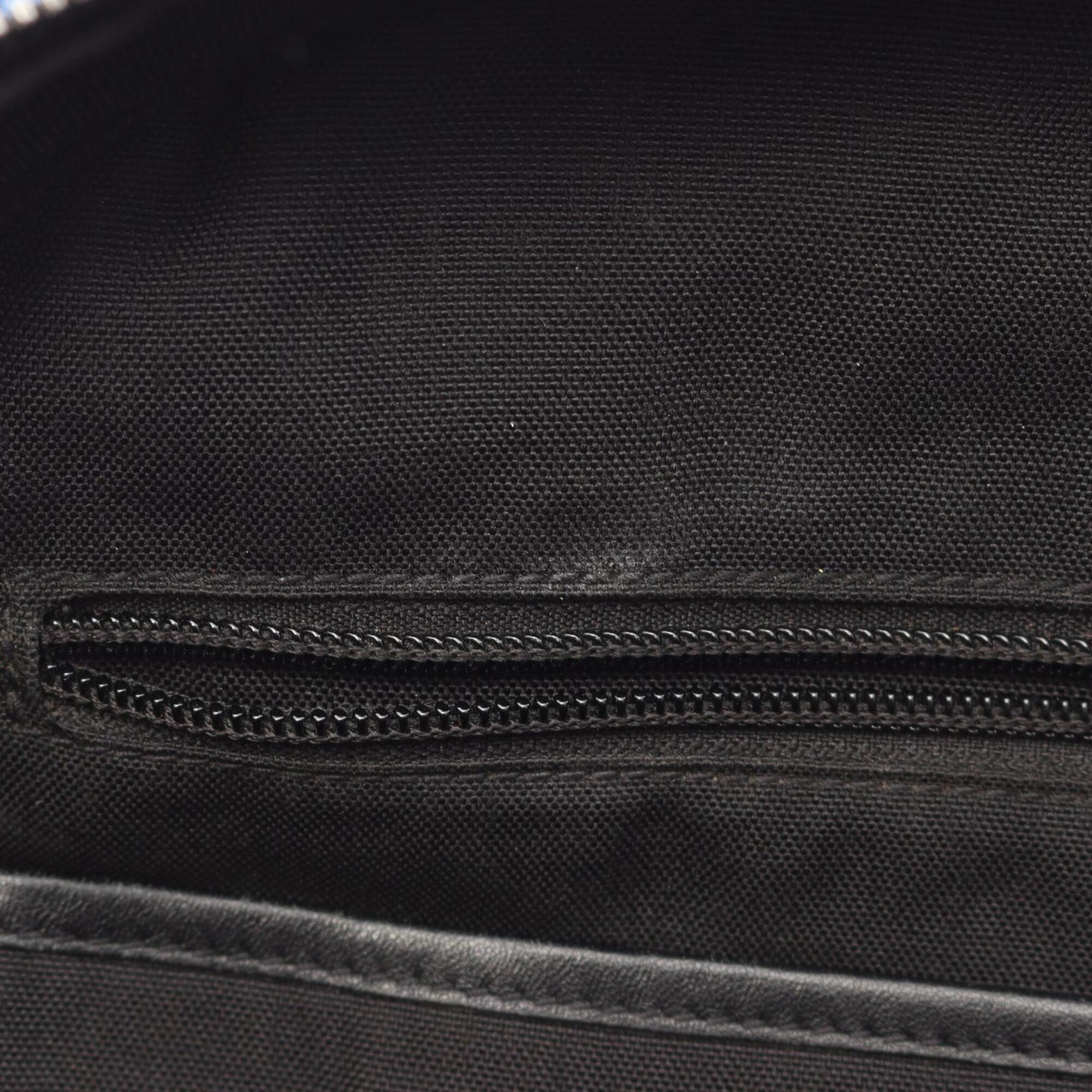 Saint Laurent Blue Yellow Cord Backpack Handbag (Pre-Owned)