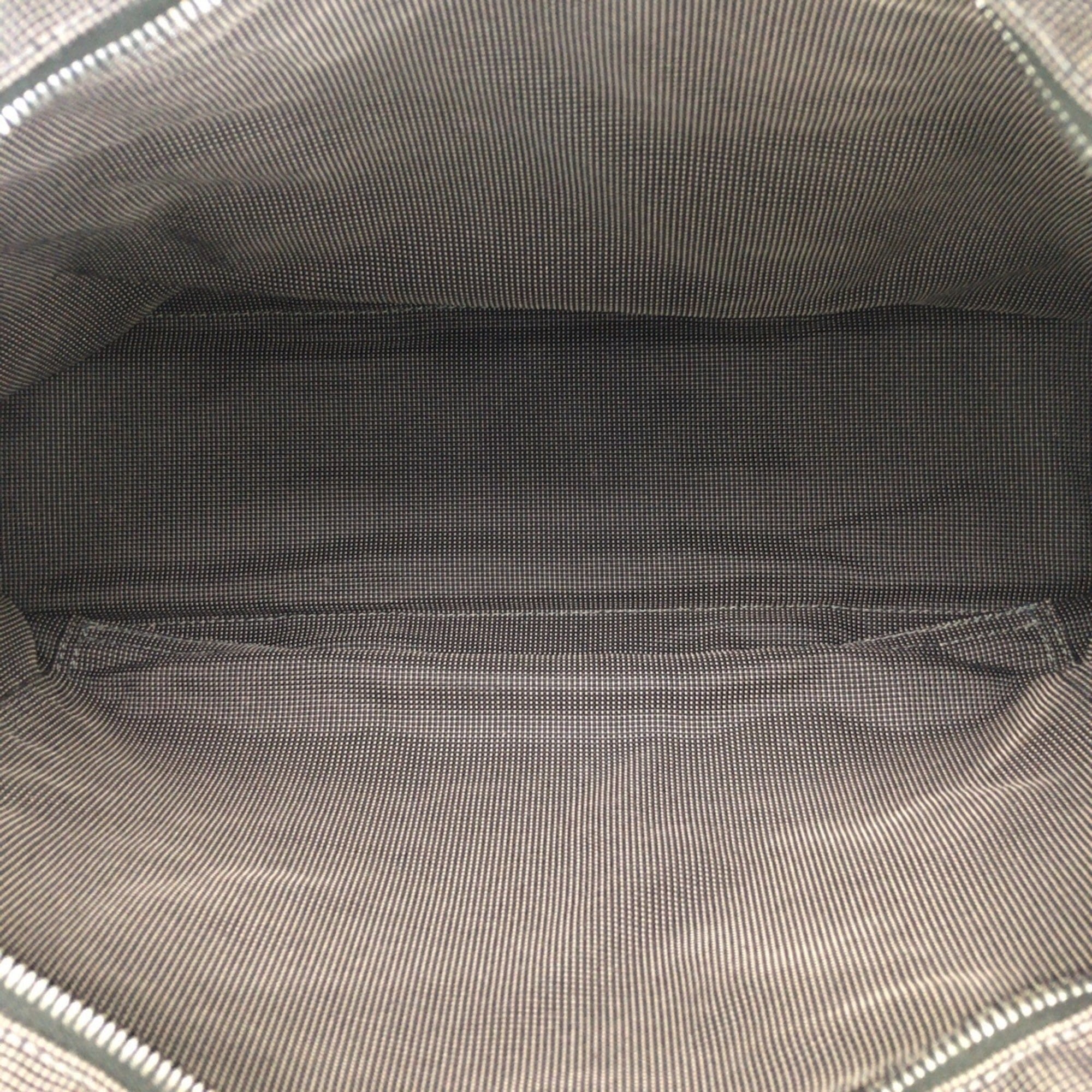 Hermes Gray Polyamide Polyester Handbag Tote Bag (Pre-Owned)